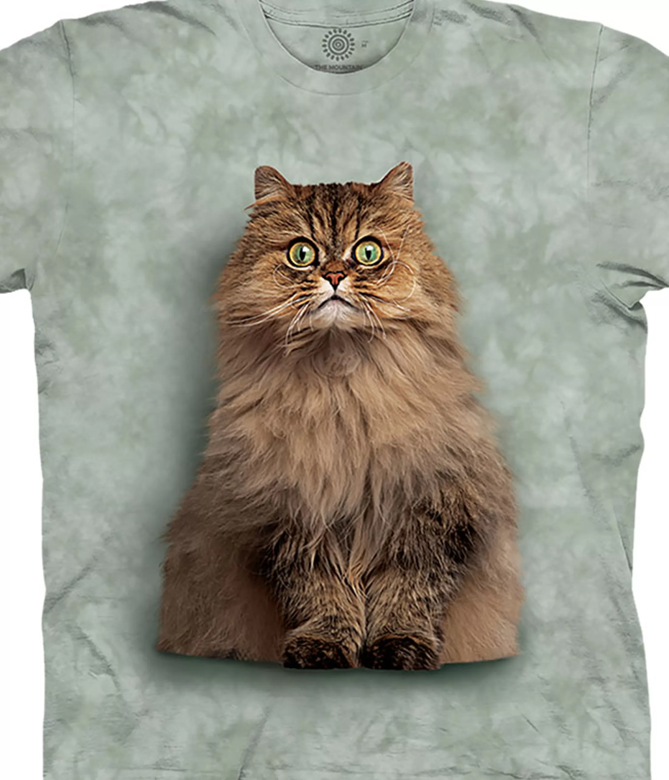 T-Shirt | Pets<Liquid Blue Longhair Persian Classic Cotton T-Shirt