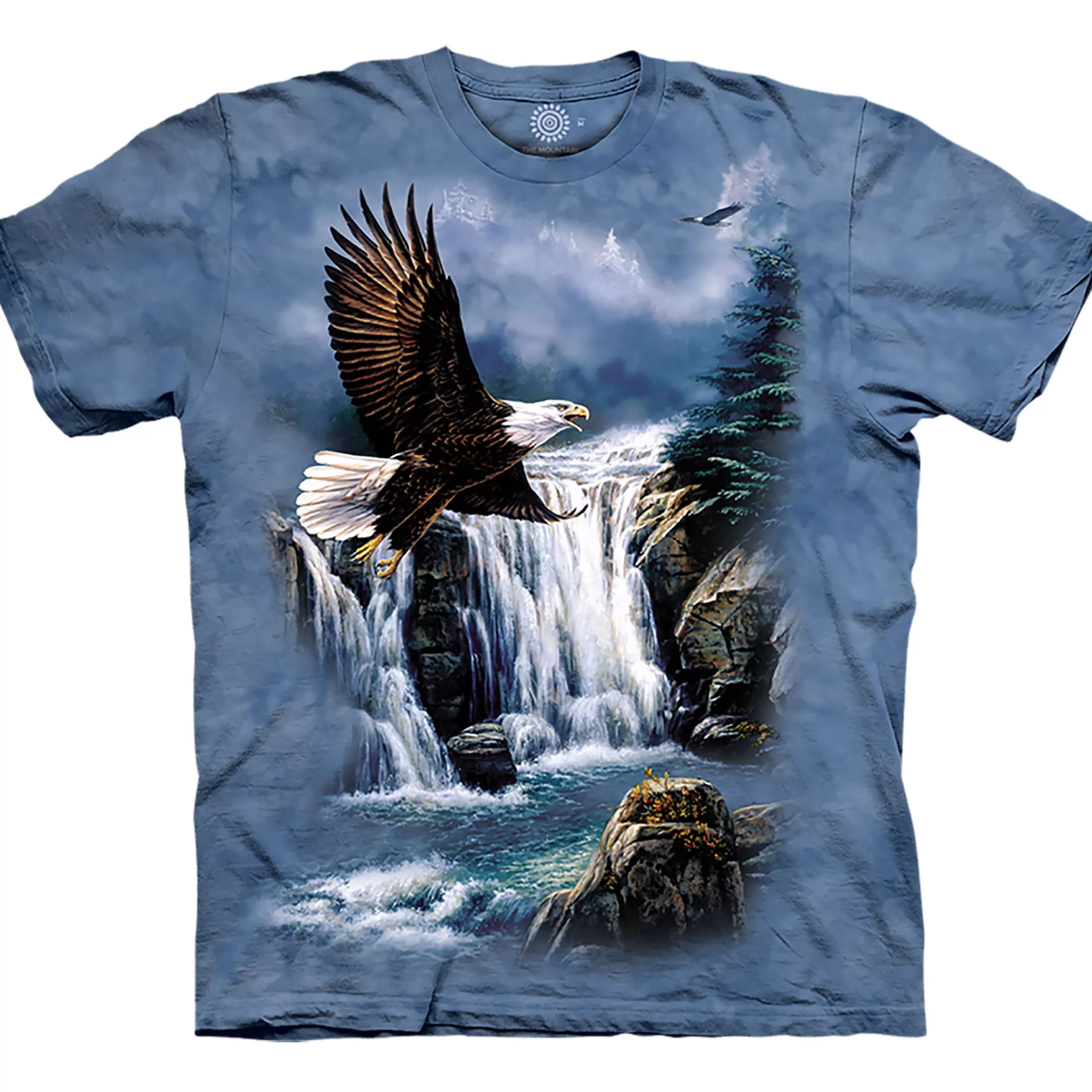 T-Shirt | Birds<Liquid Blue Majestic Flight Classic Cotton T-Shirt