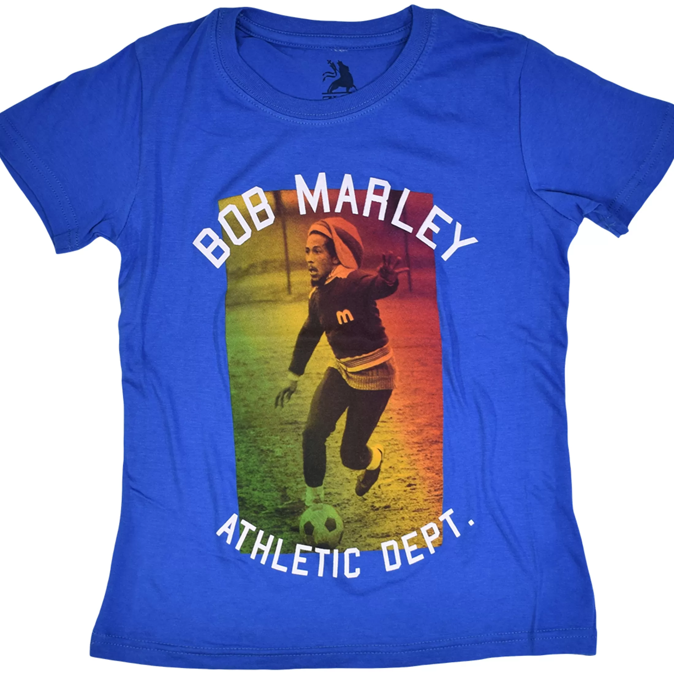 Youth | Rastafari Art<Liquid Blue Marley Athletic Dept. Youth Blue T-Shirt