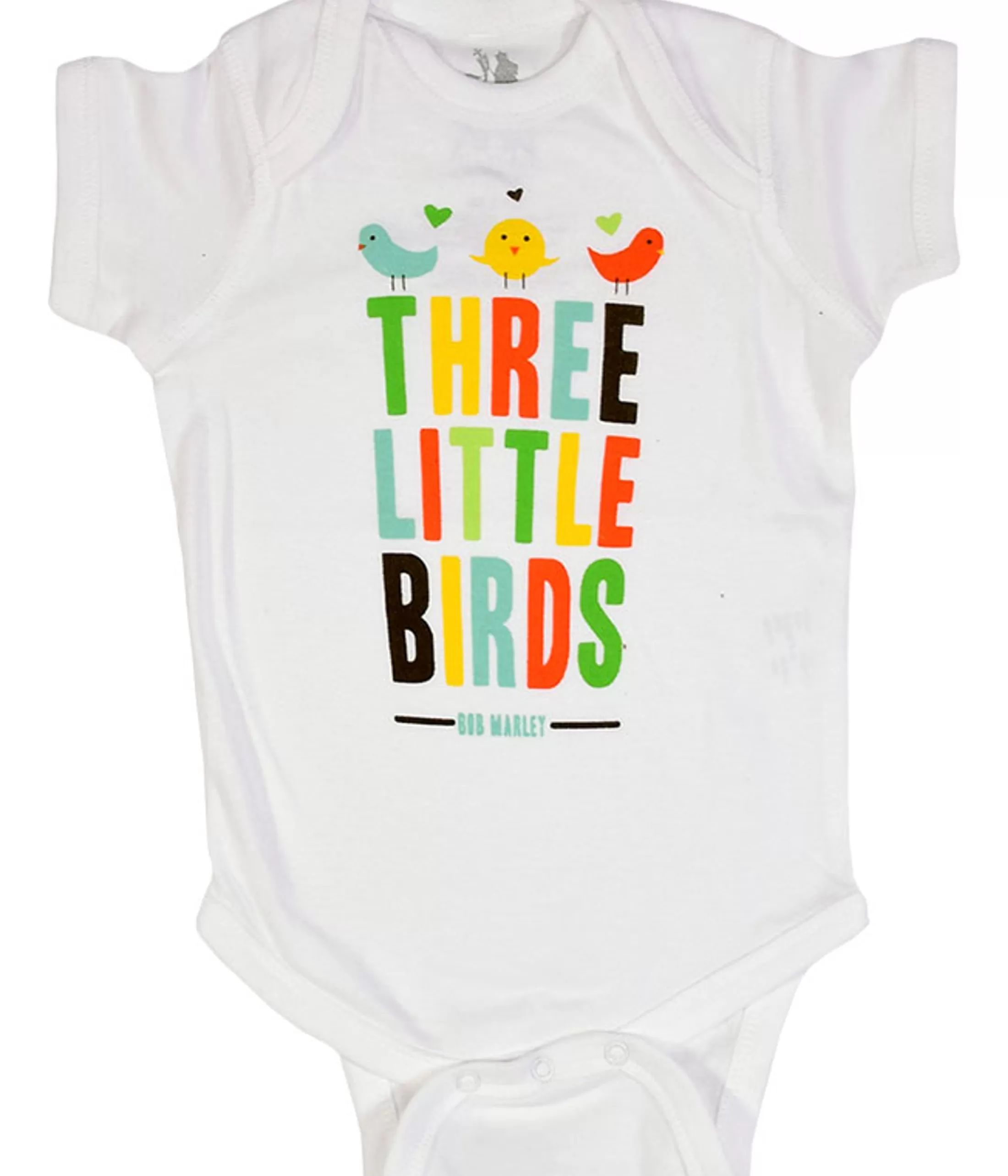 Onesies | Rastafari Art<Liquid Blue Marley Bird Hearts White Onesie