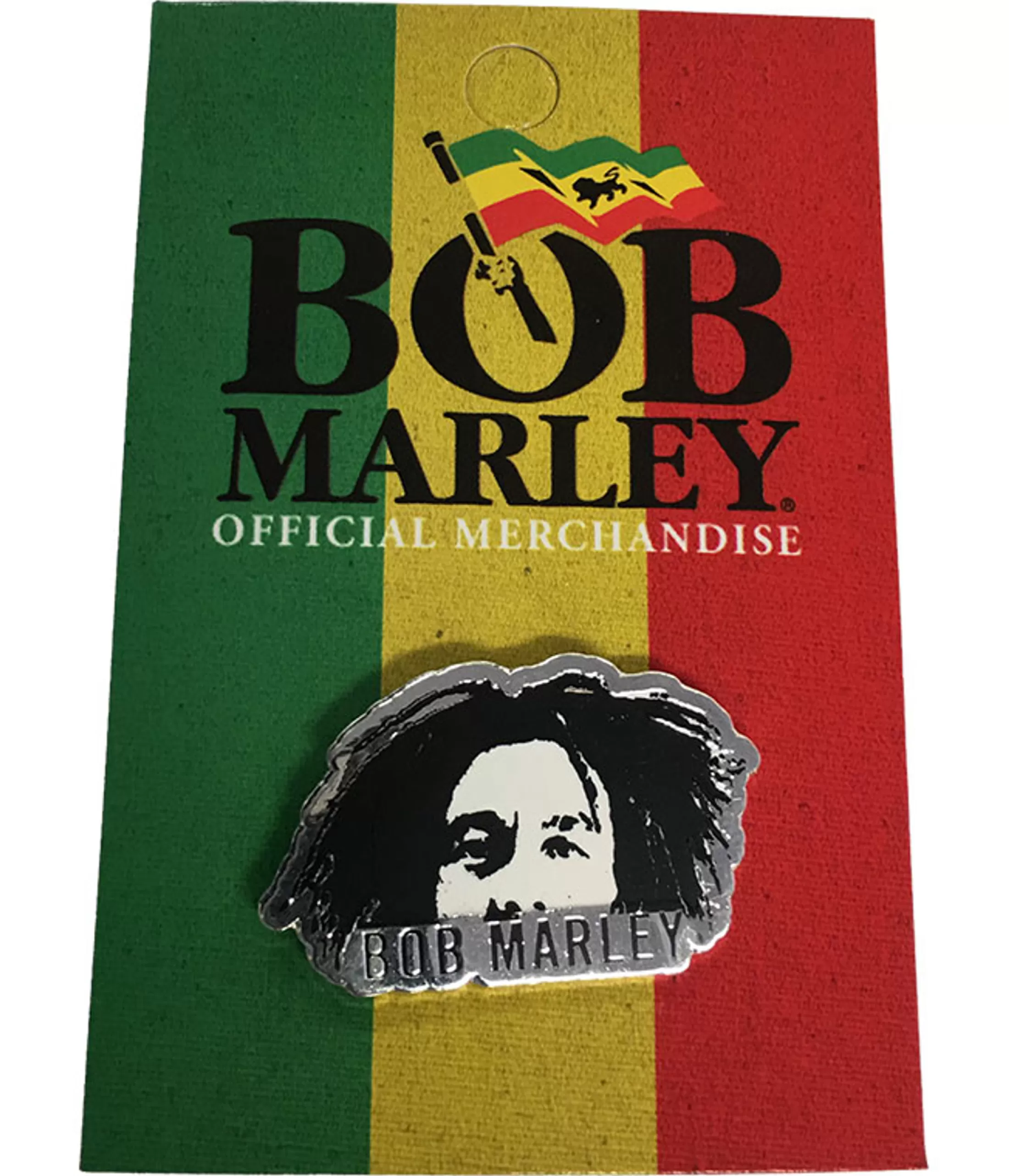 Pins | Rastafari Art<Liquid Blue Marley Face Enamel Pin