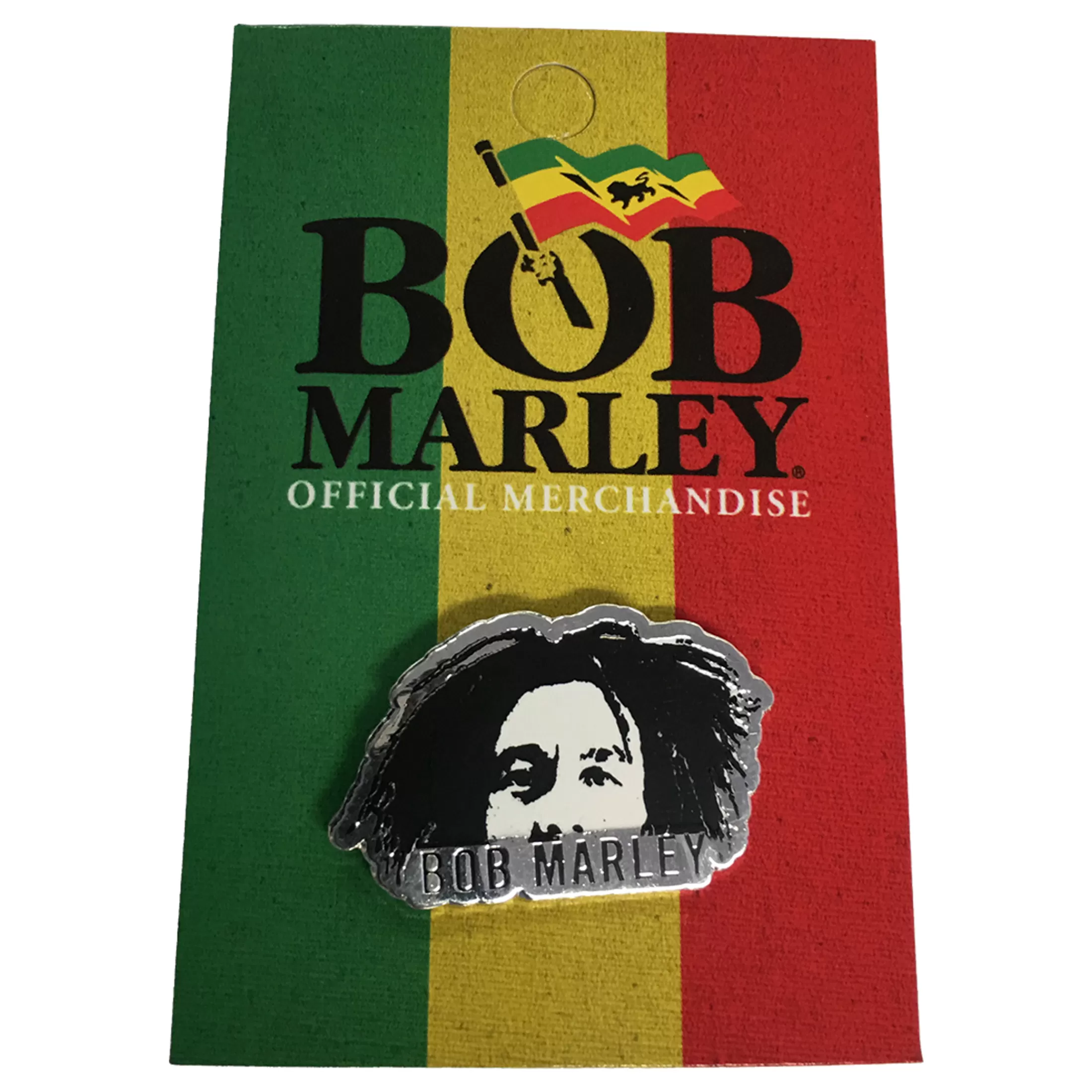 Pins | Rastafari Art<Liquid Blue Marley Face Enamel Pin