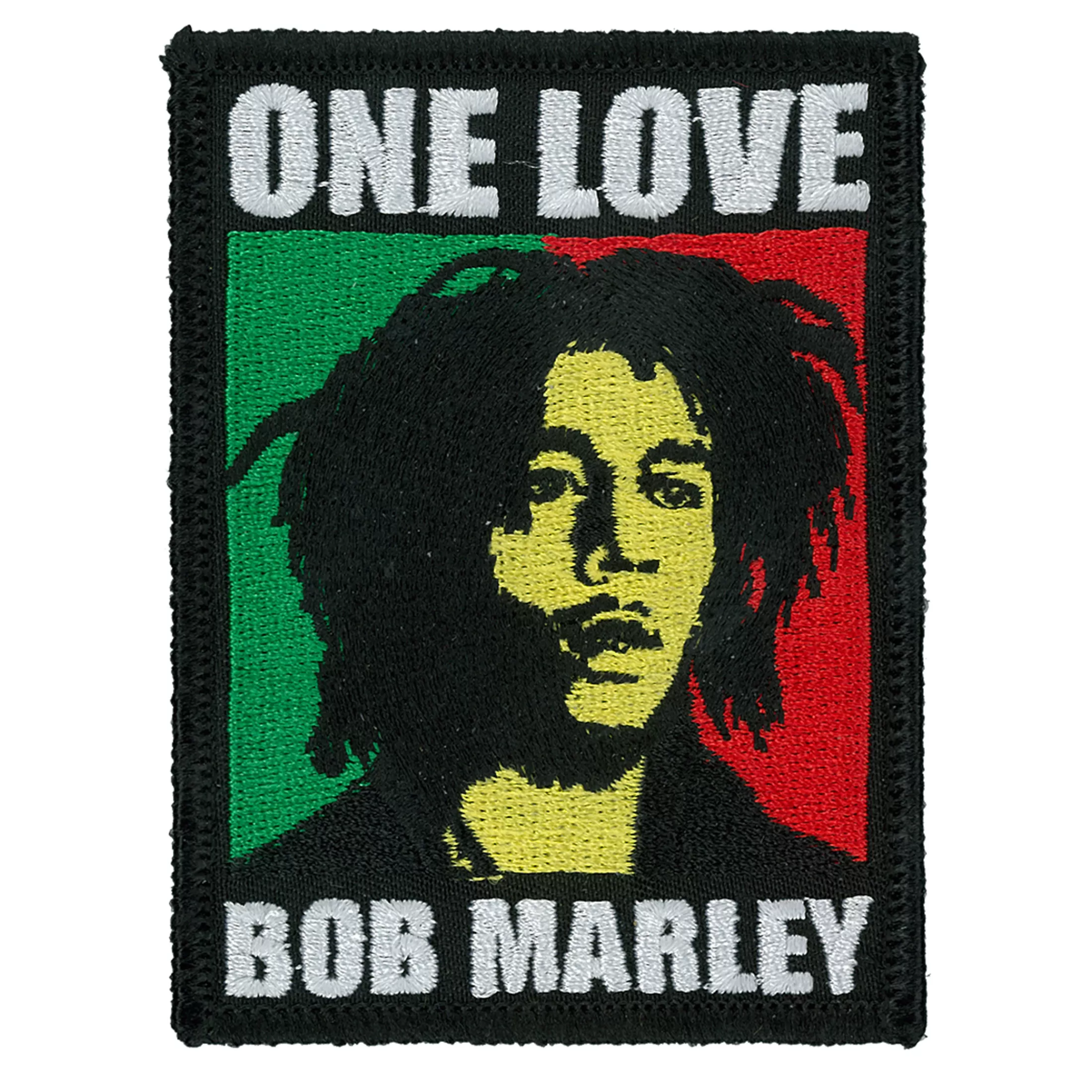 Patches | Rastafari Art<Liquid Blue Marley One Love Patch