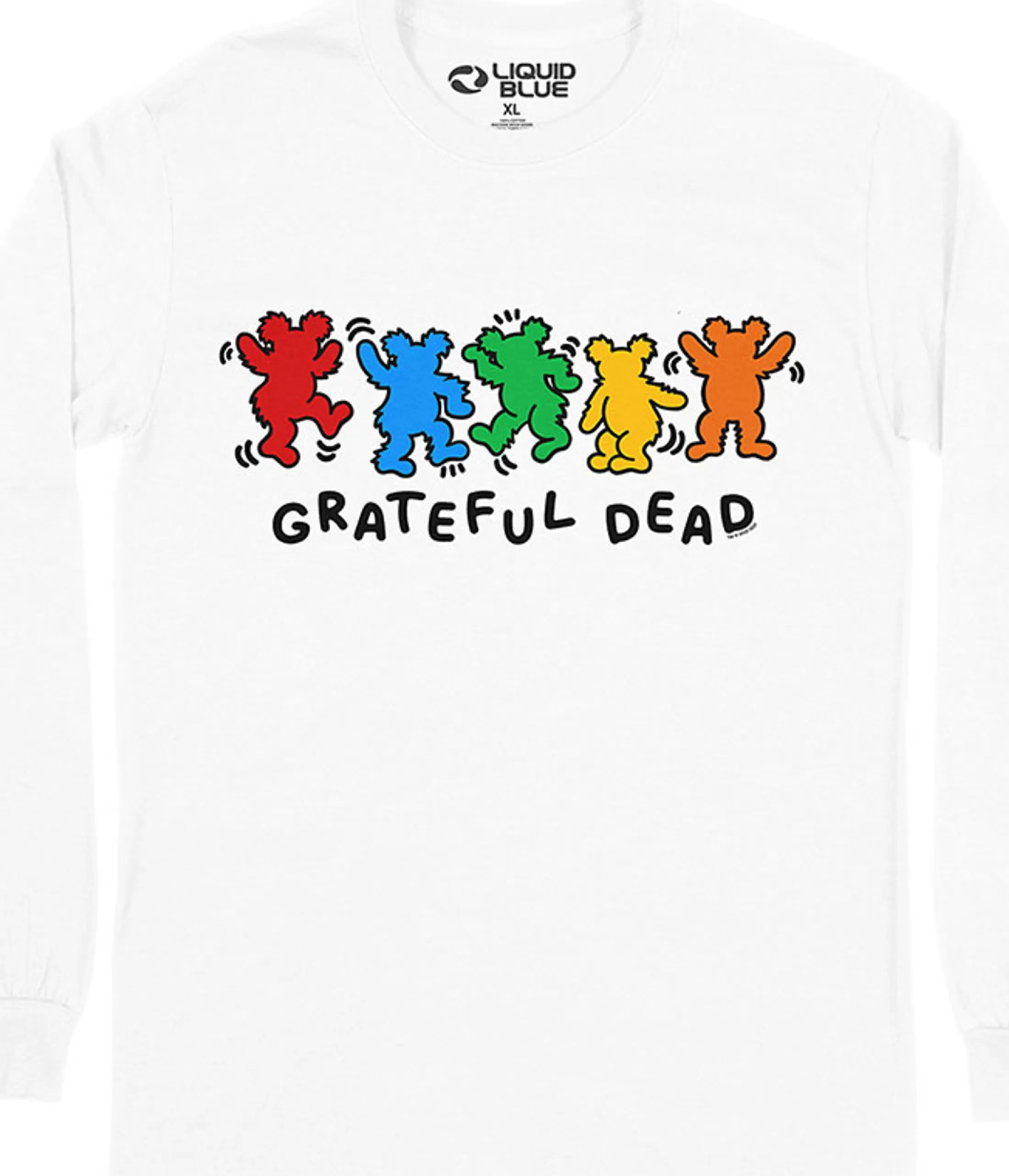 Long Sleeve | Grateful Dead<Liquid Blue Metro Bears Long Sleeve T-Shirt