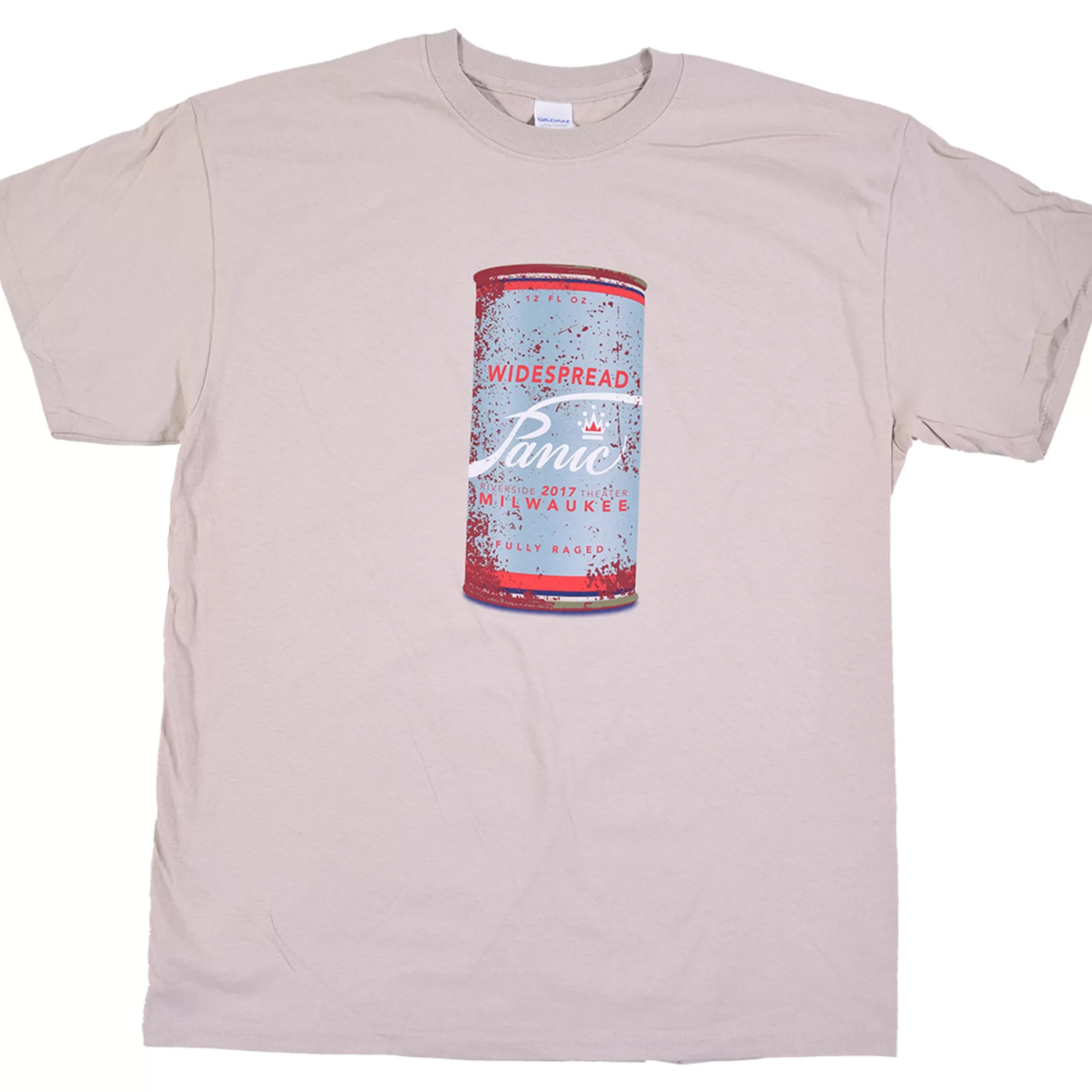 T-Shirt | Widespread Panic<Liquid Blue Milwaukee Event 2017 Tan T-Shirt