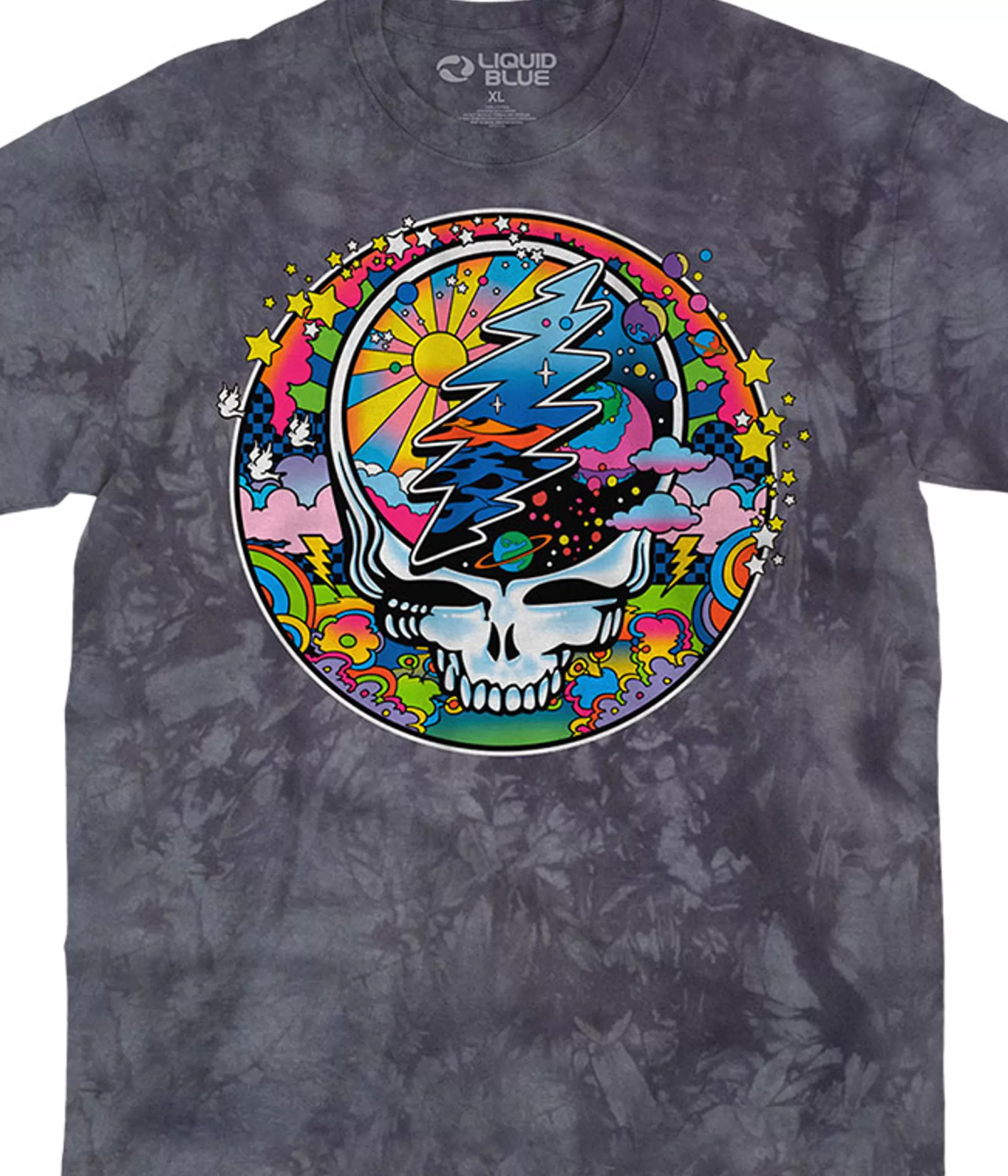 T-Shirt | Grateful Dead<Liquid Blue Mod Max SYF Tie-Dye T-Shirt