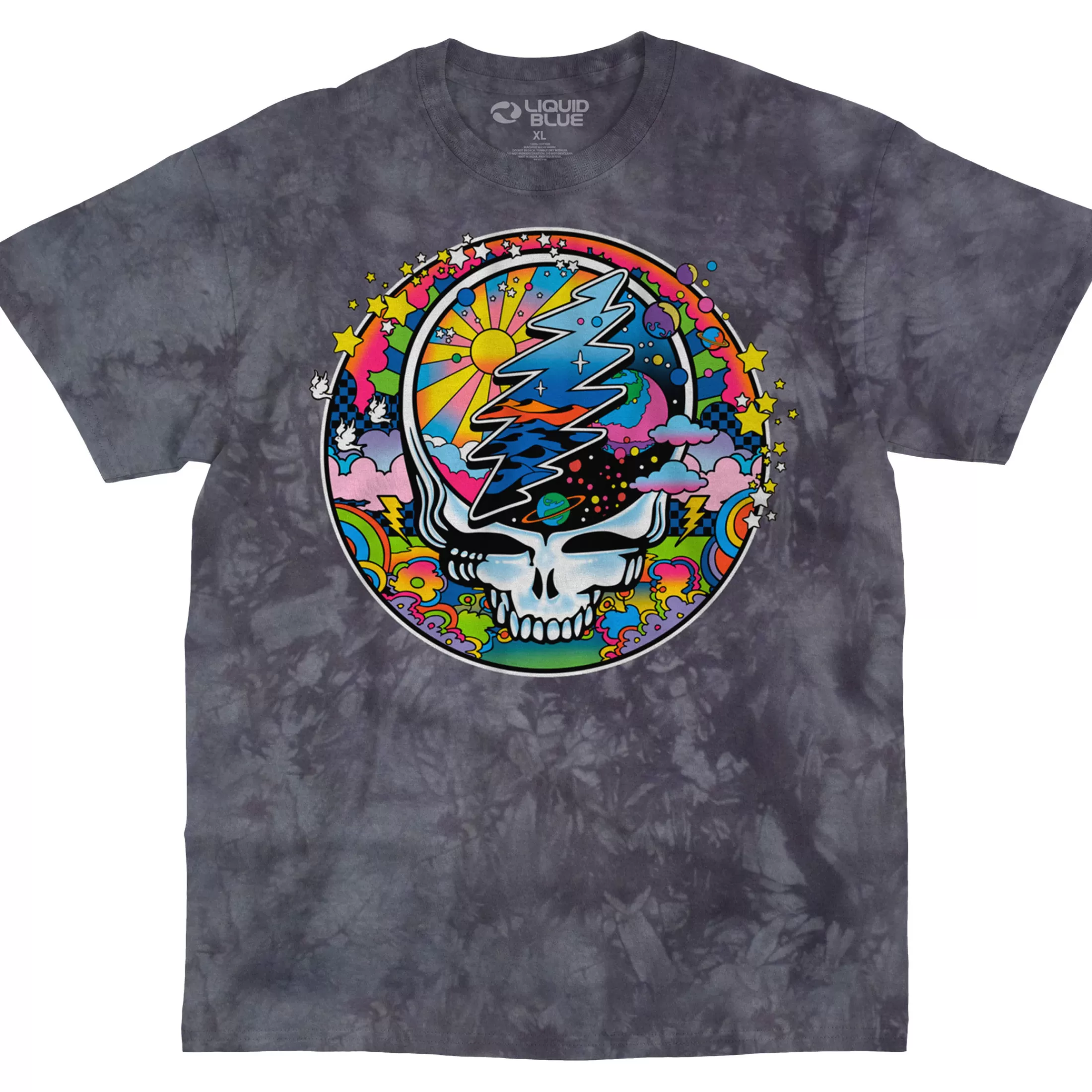 T-Shirt | Grateful Dead<Liquid Blue Mod Max SYF Tie-Dye T-Shirt