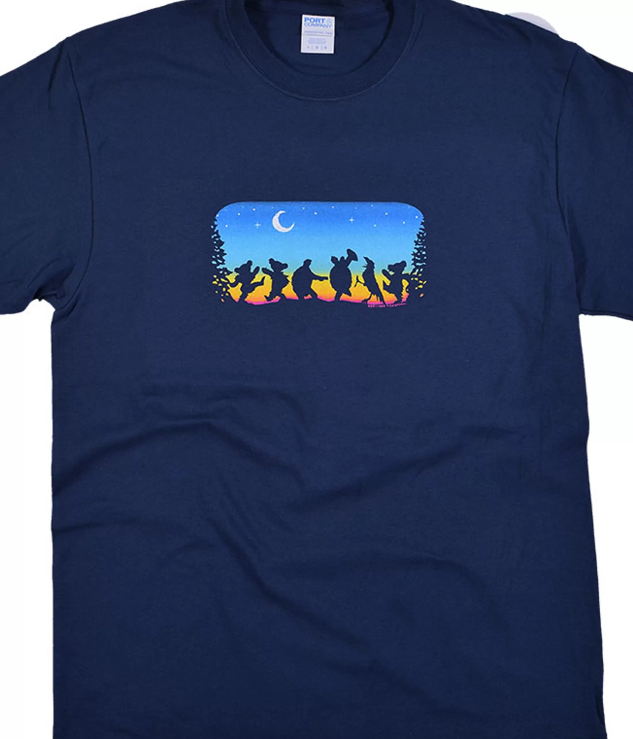 T-Shirt | Grateful Dead<Liquid Blue Moondance Navy T-Shirt