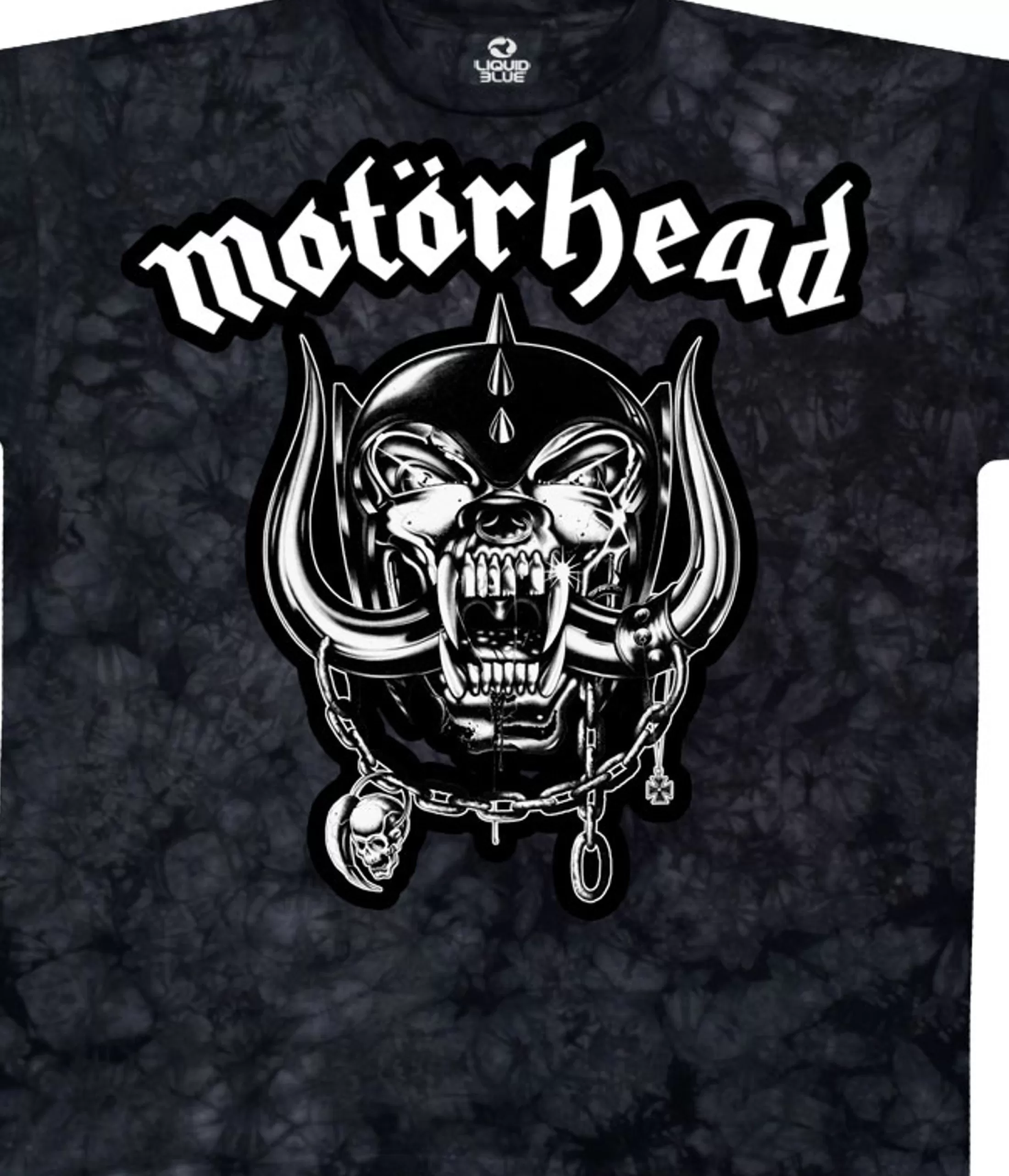 T-Shirt | Motorhead<Liquid Blue Motorhead Tie-Dye T-Shirt