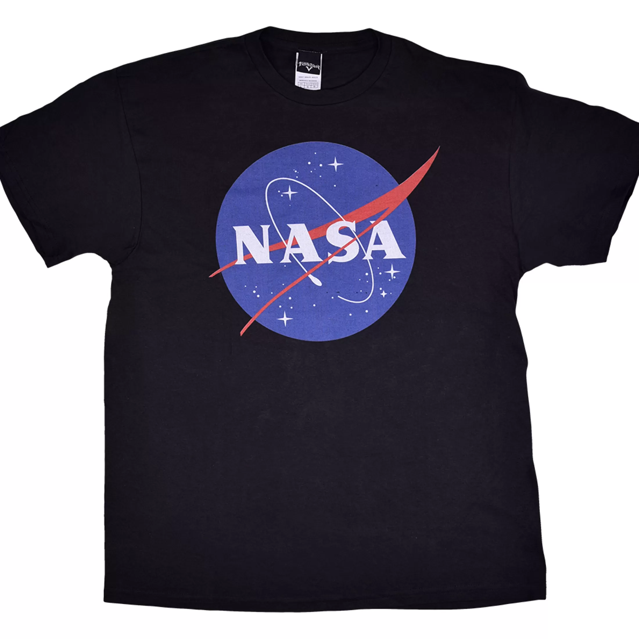 T-Shirt | Space<Liquid Blue NASA Logo Black T-Shirt