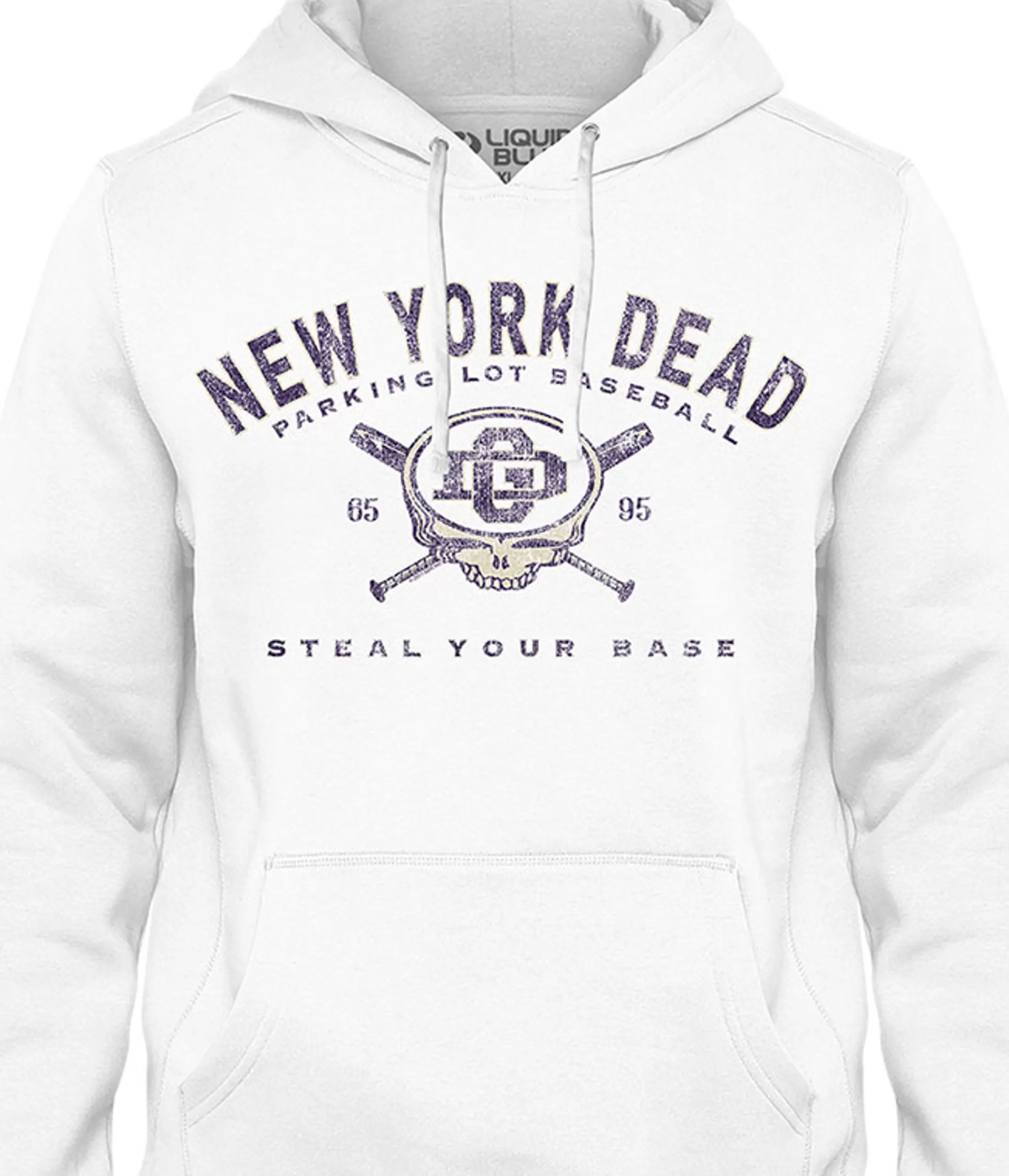 Hoodie | Grateful Dead<Liquid Blue NY Dead Hoodie