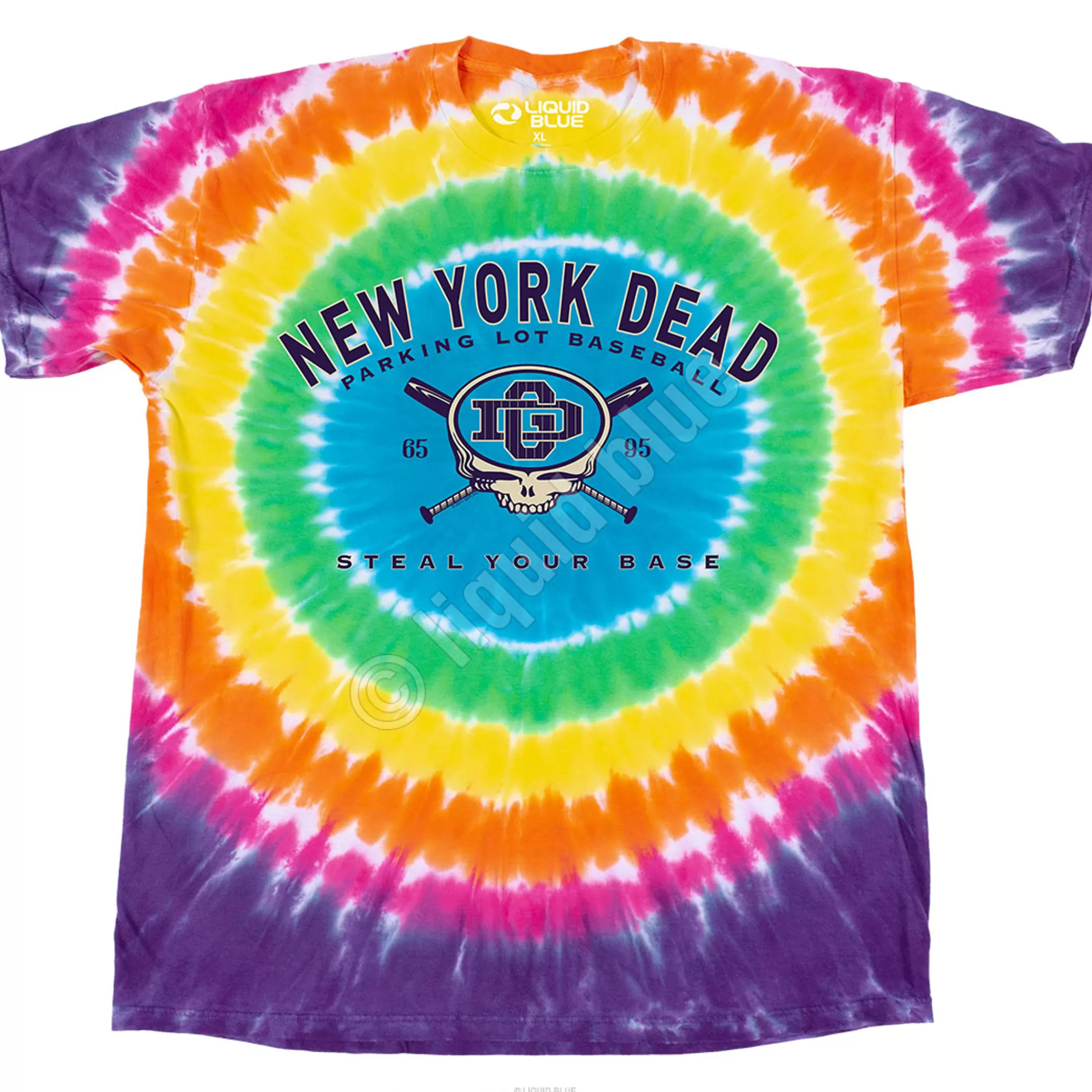 T-Shirt | Grateful Dead<Liquid Blue NY Dead T-Shirt