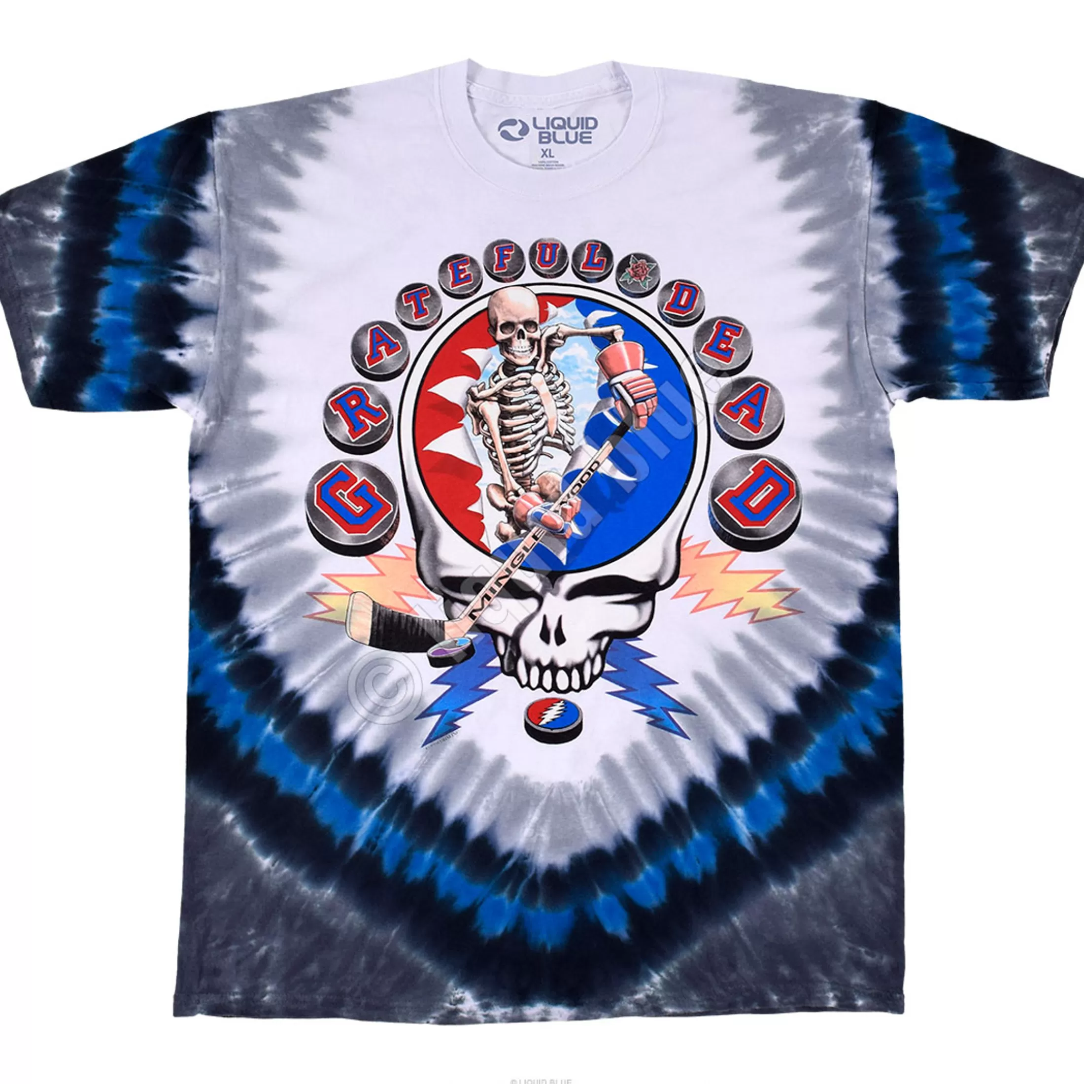 T-Shirt | Grateful Dead<Liquid Blue NY Strangers Tie-Dye T-Shirt