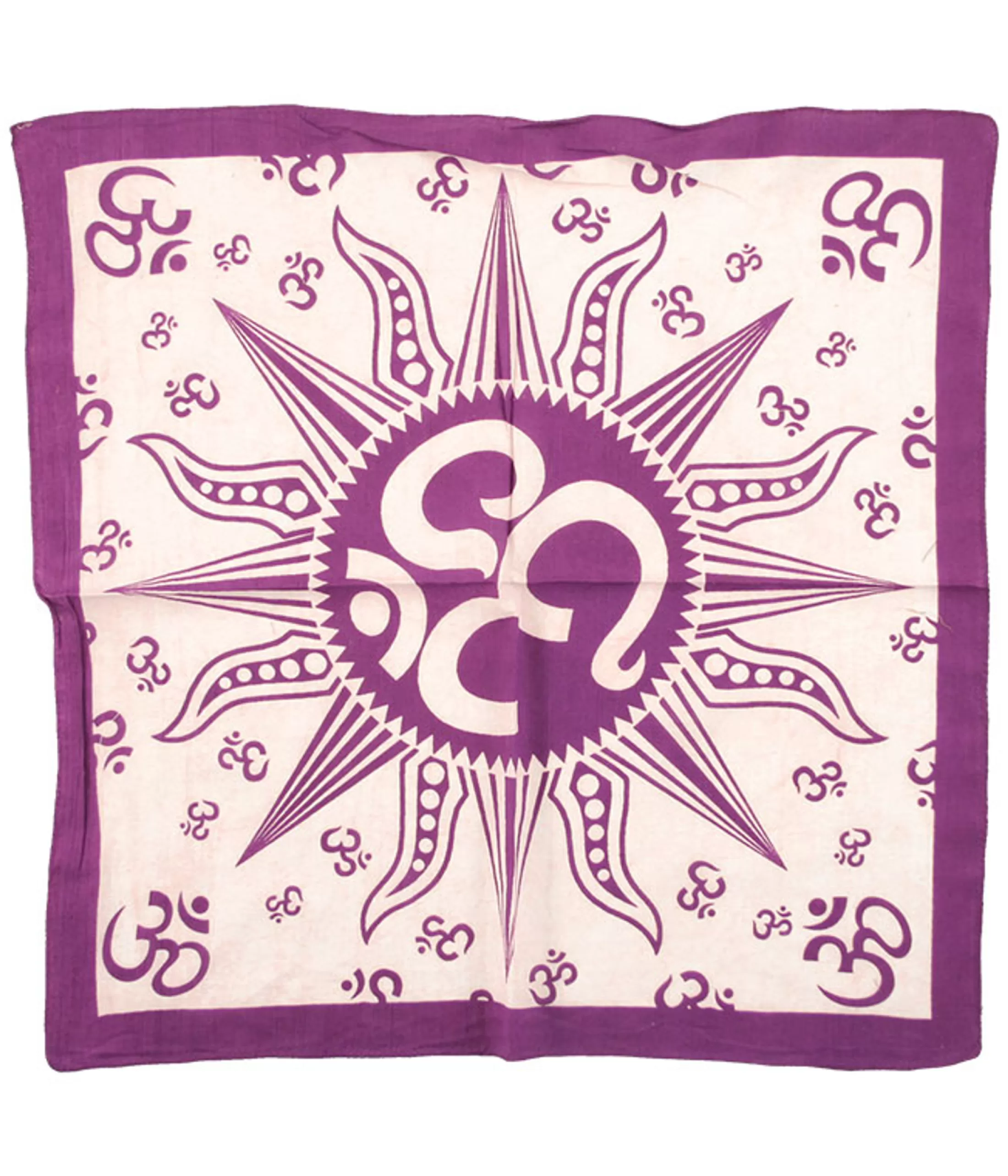 Bandanas | Liquid Blue<Liquid Blue Om Sun Purple Bandana