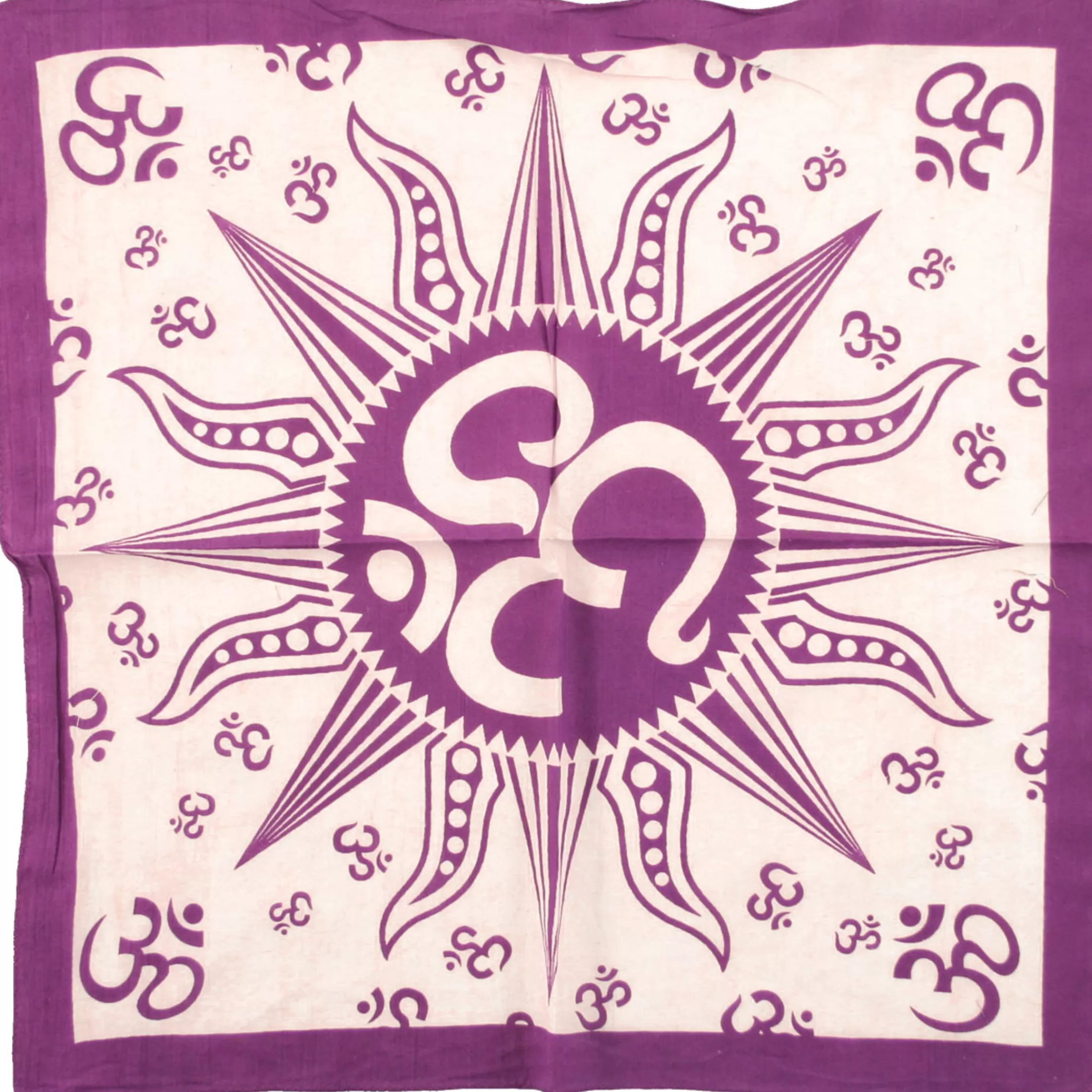 Bandanas | Liquid Blue<Liquid Blue Om Sun Purple Bandana