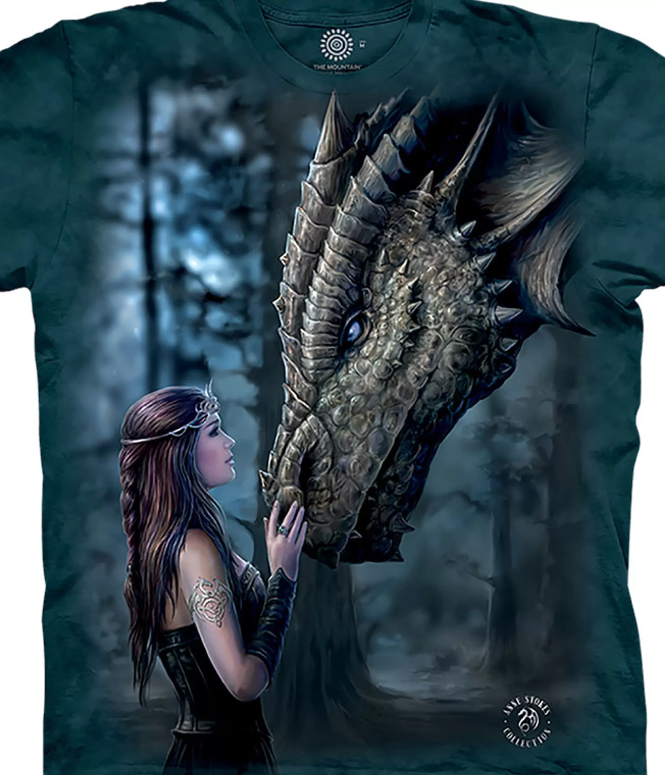 T-Shirt | Dragons<Liquid Blue Once Upon A Time Classic Cotton T-Shirt