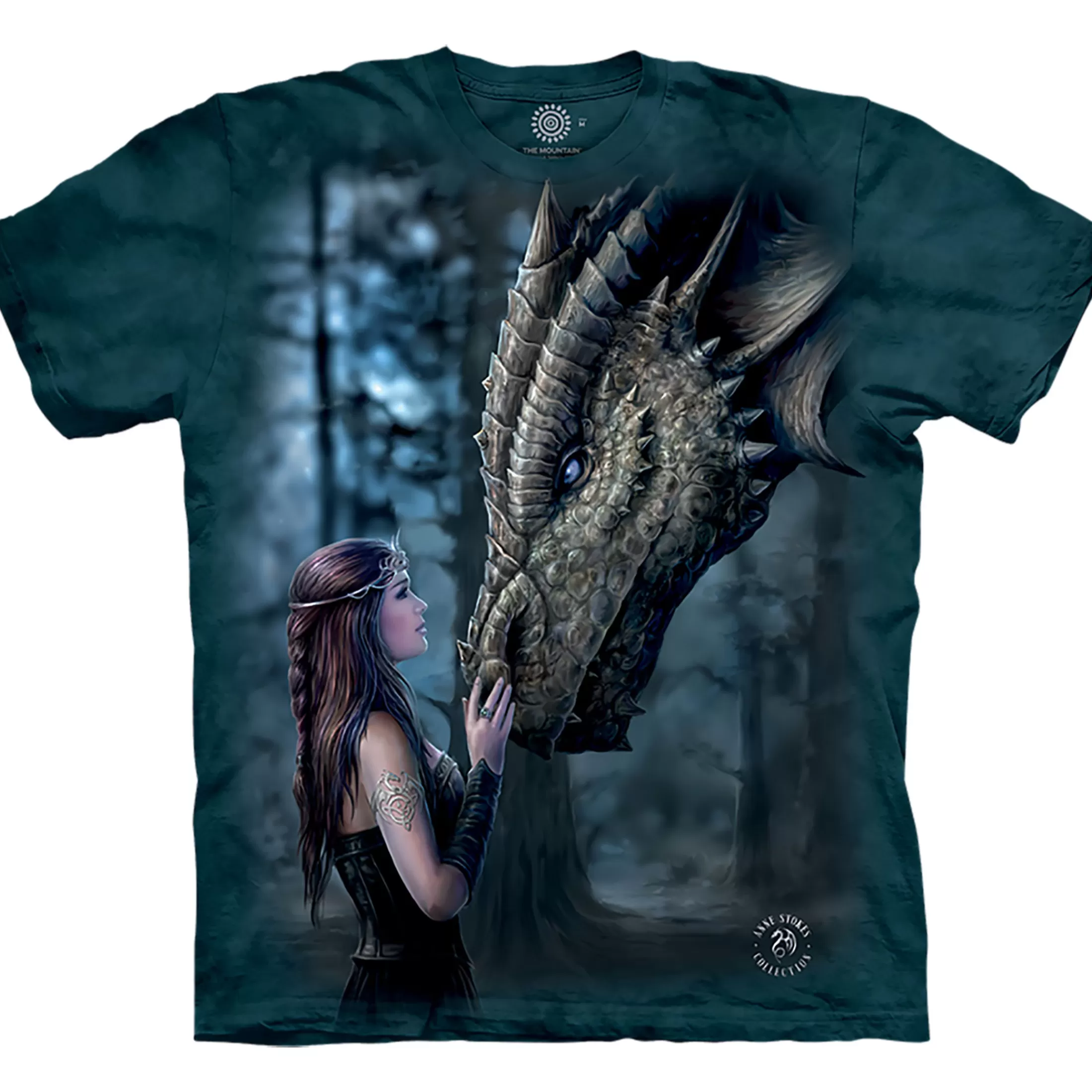 T-Shirt | Dragons<Liquid Blue Once Upon A Time Classic Cotton T-Shirt