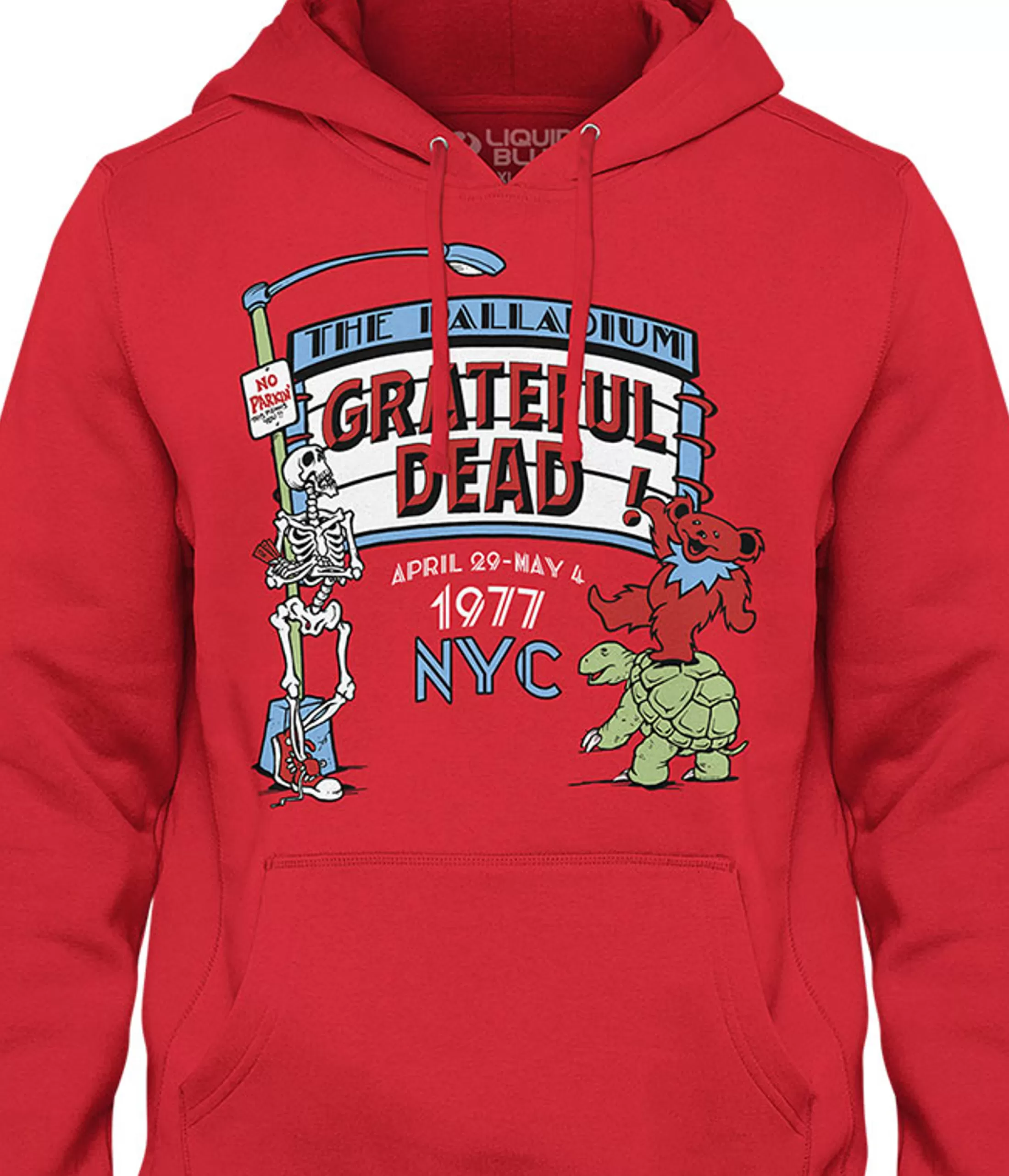 Hoodie | Grateful Dead<Liquid Blue Palladium 77 Hoodie