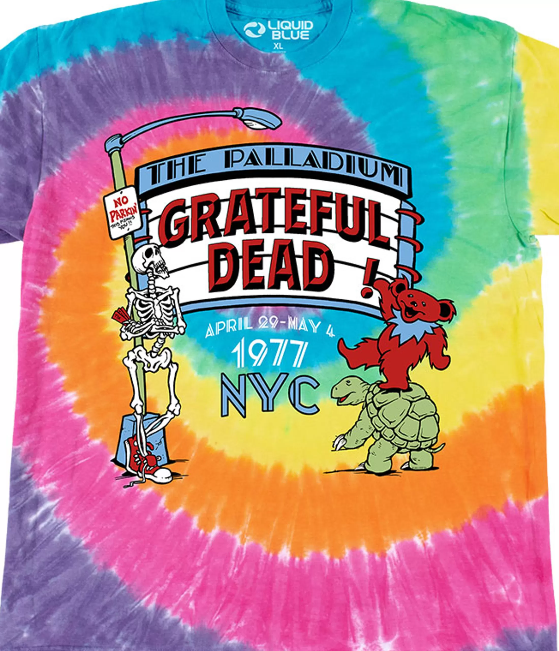 T-Shirt | Grateful Dead<Liquid Blue Palladium 77 T-Shirt