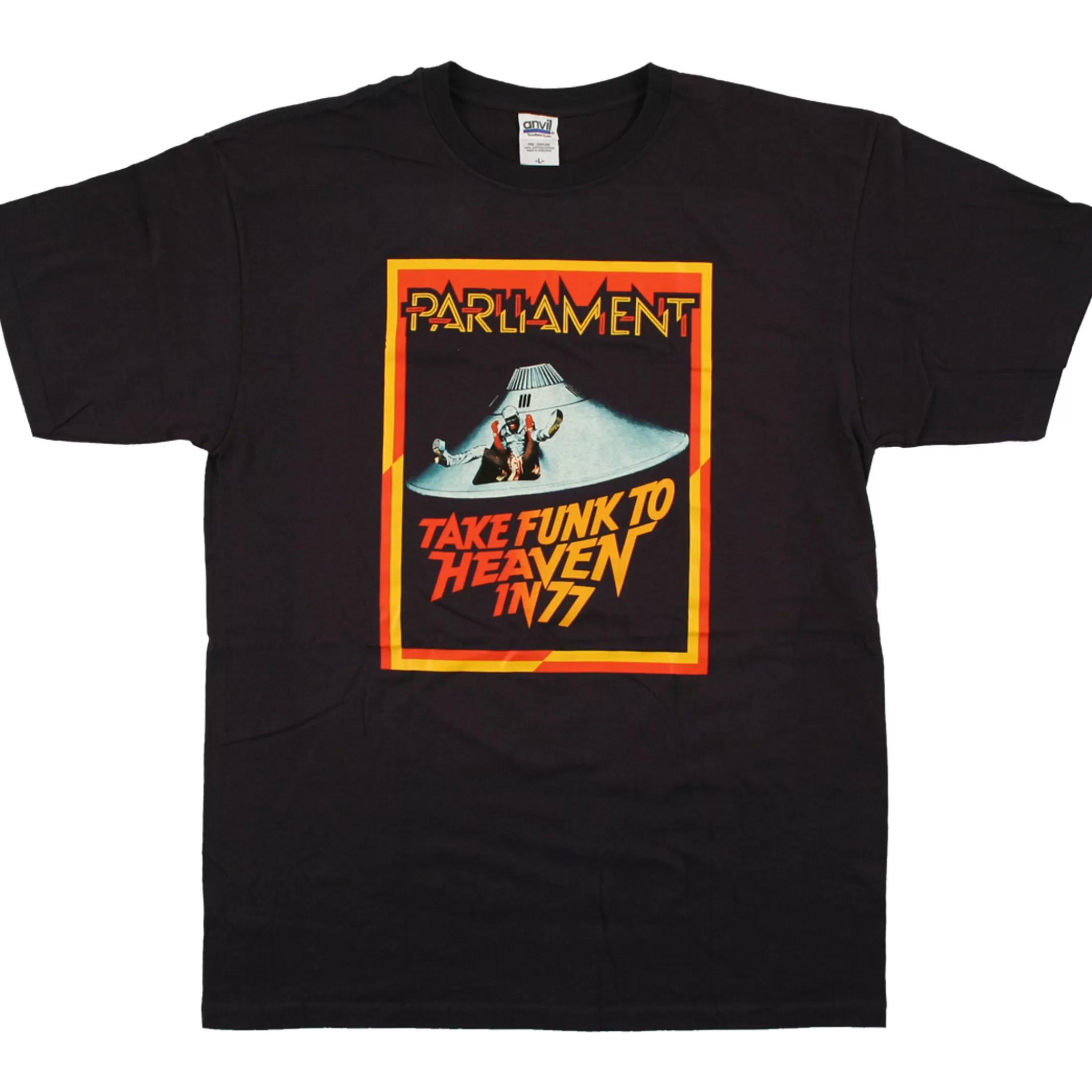 T-Shirt | George Clinton<Liquid Blue Parliament Funk To Heaven Navy T-Shirt