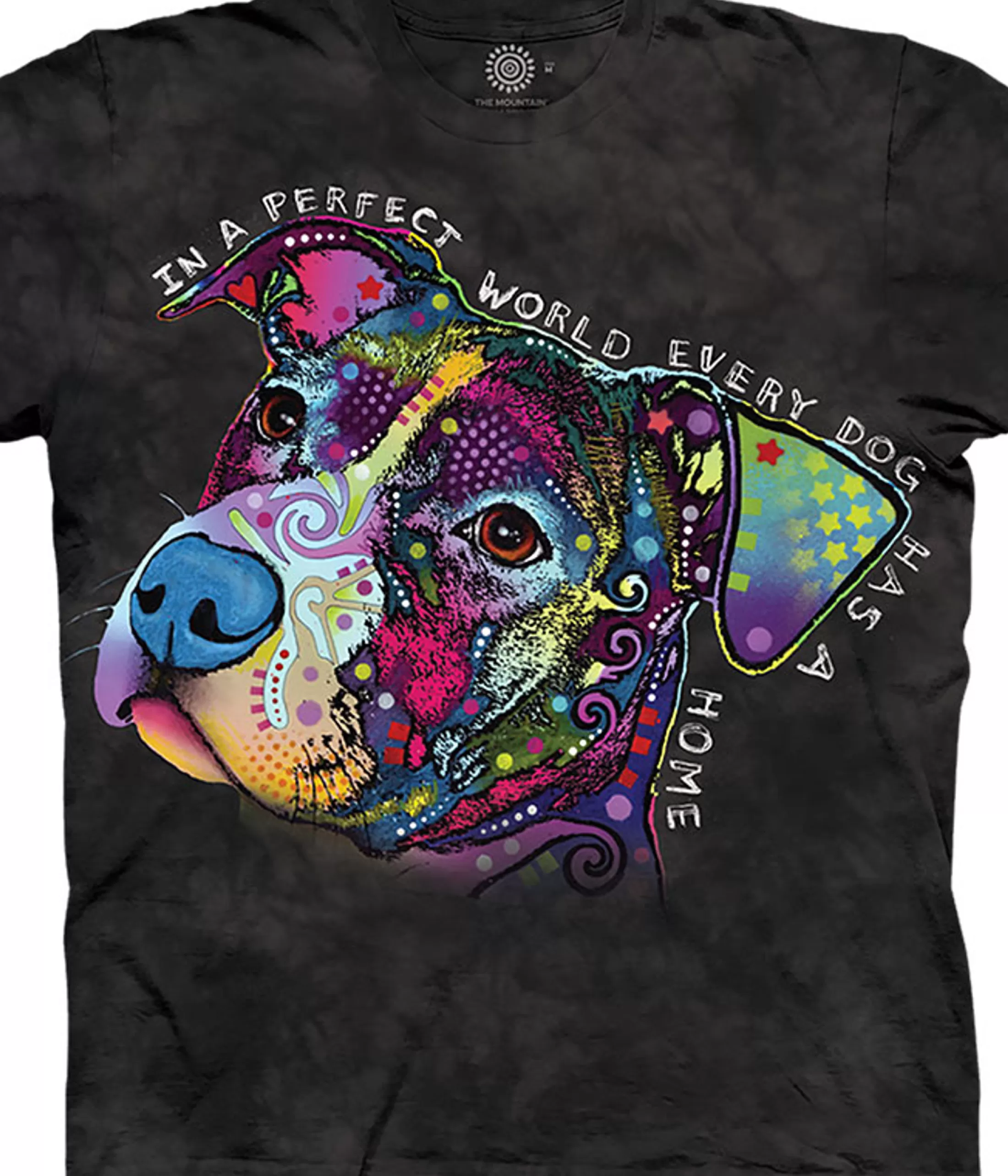 T-Shirt | Pets<Liquid Blue Perfect World Classic Cotton T-Shirt