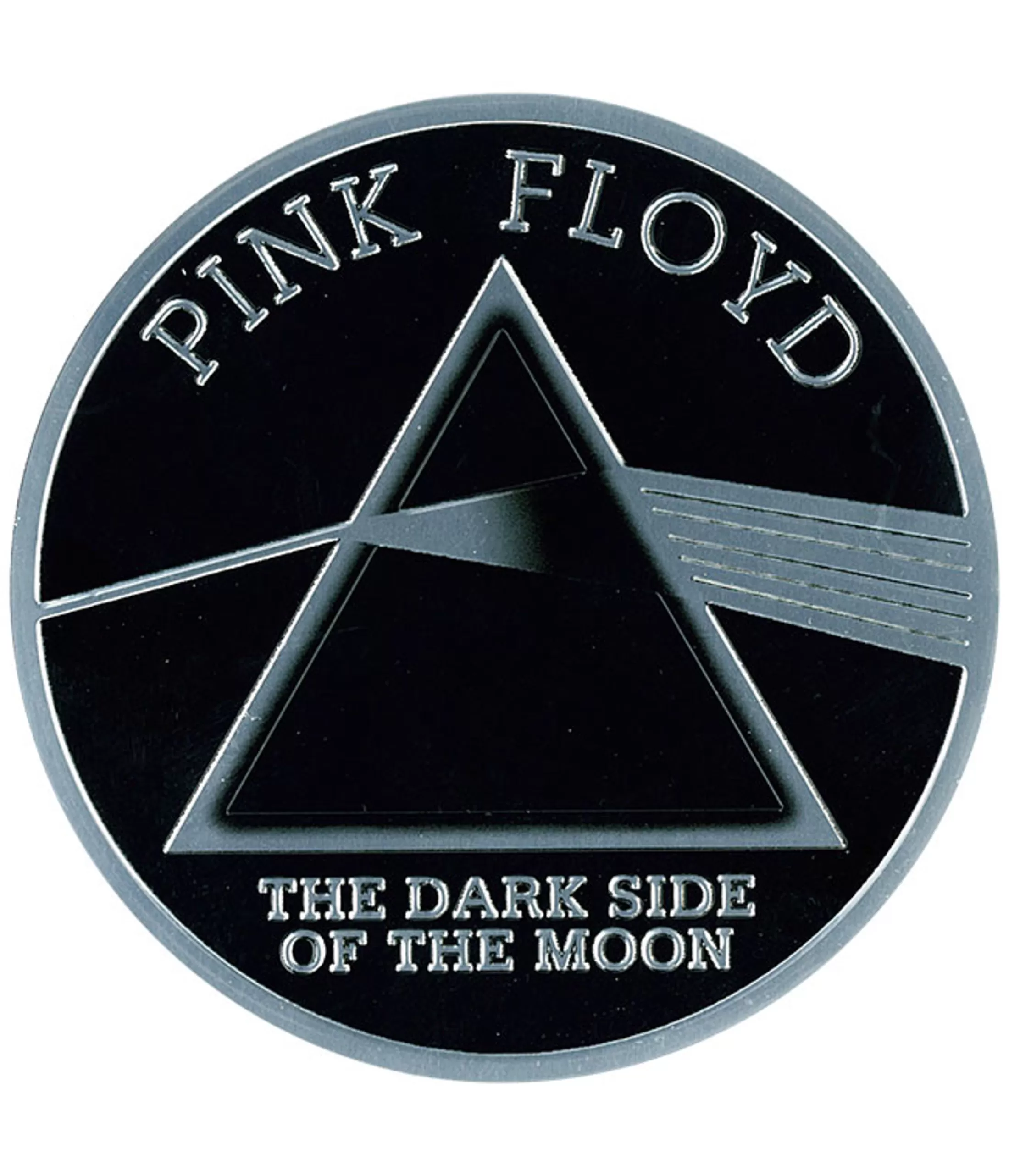 Pink Floyd<Liquid Blue PF Dark Side Metallic Sticker