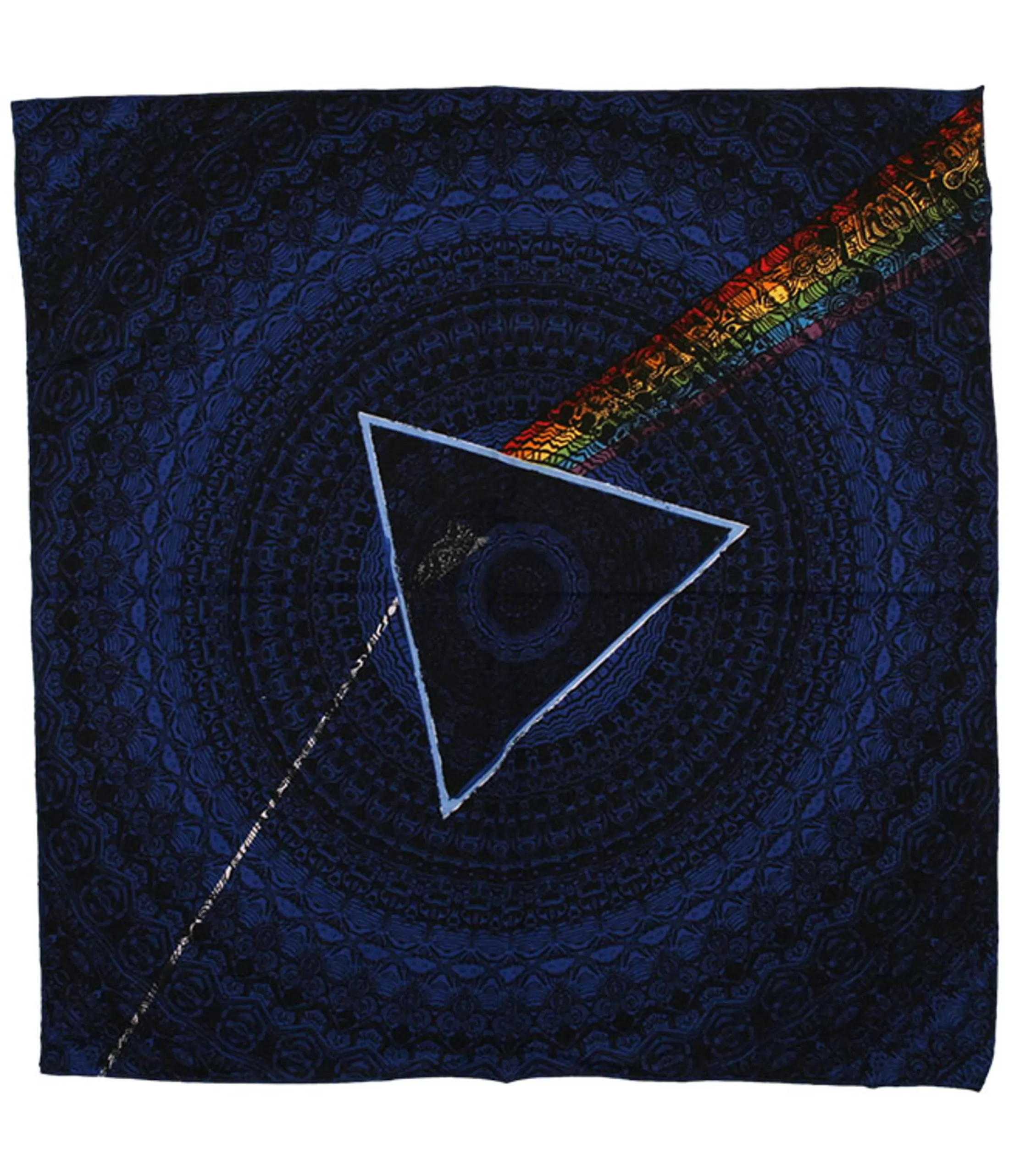 Bandanas | Pink Floyd<Liquid Blue PF Dark Side Navy Bandana