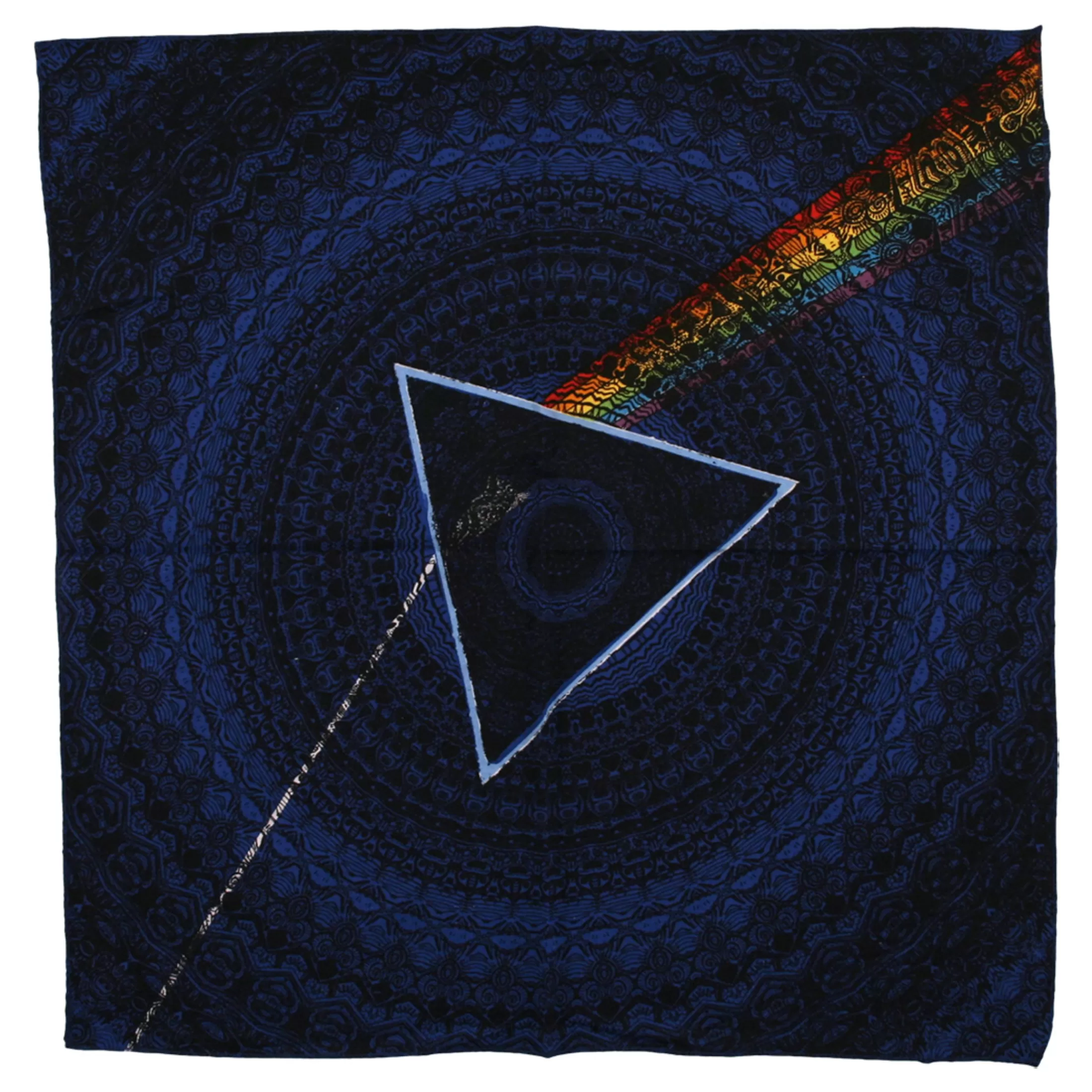 Bandanas | Pink Floyd<Liquid Blue PF Dark Side Navy Bandana