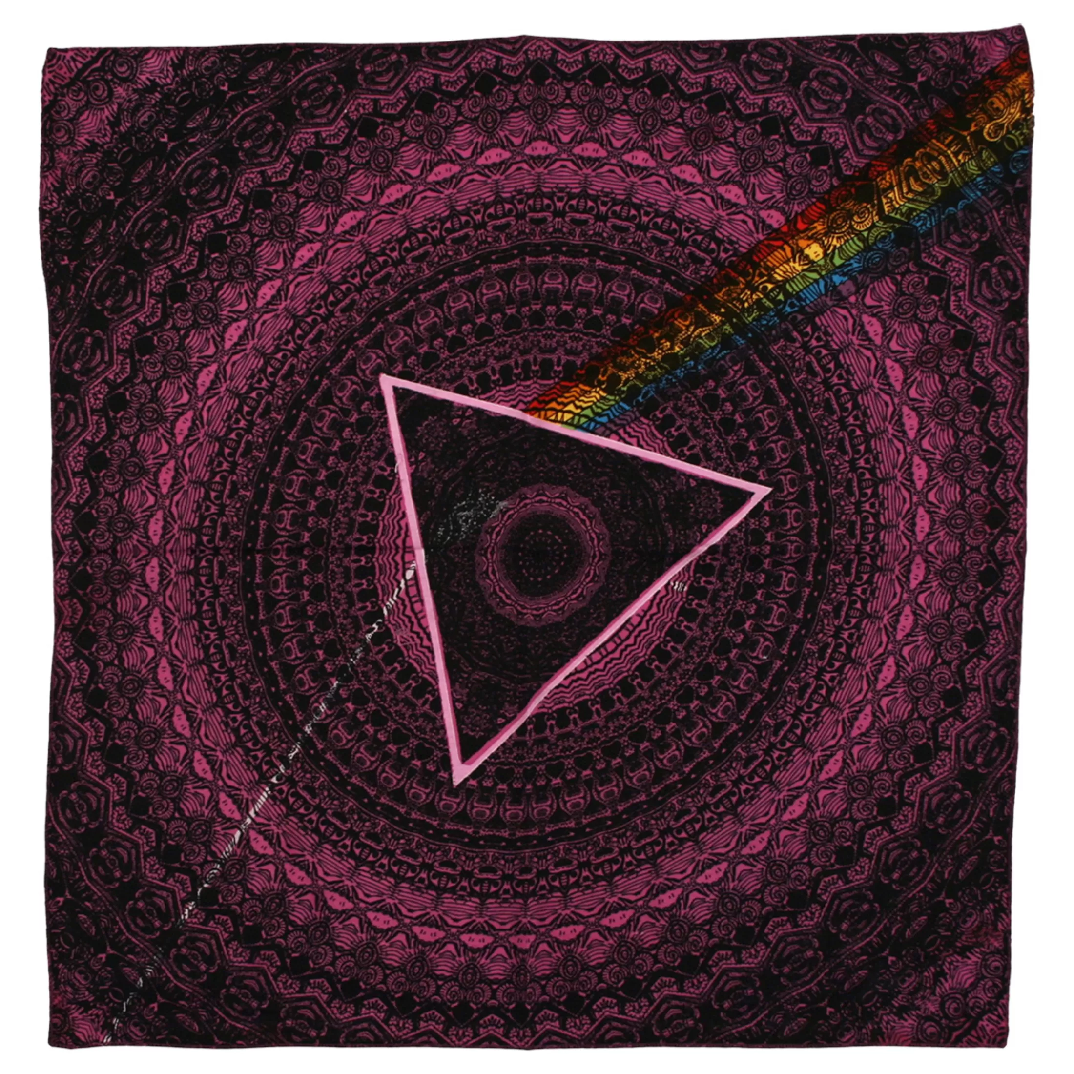 Bandanas | Pink Floyd<Liquid Blue PF Dark Side Purple Bandana