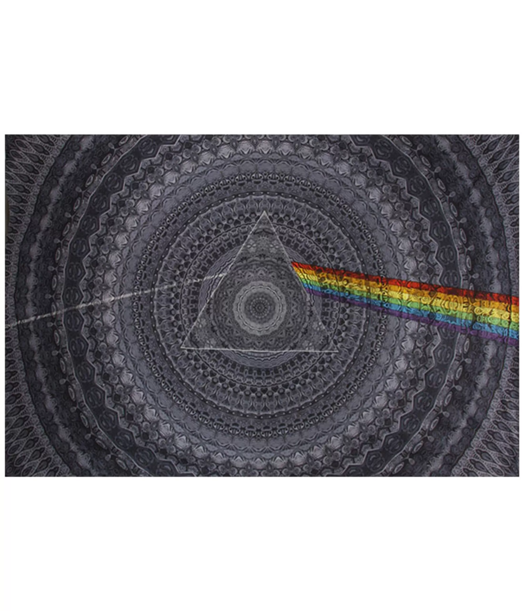 Pink Floyd<Liquid Blue PF Dark Side Shadow 3D Tapestry