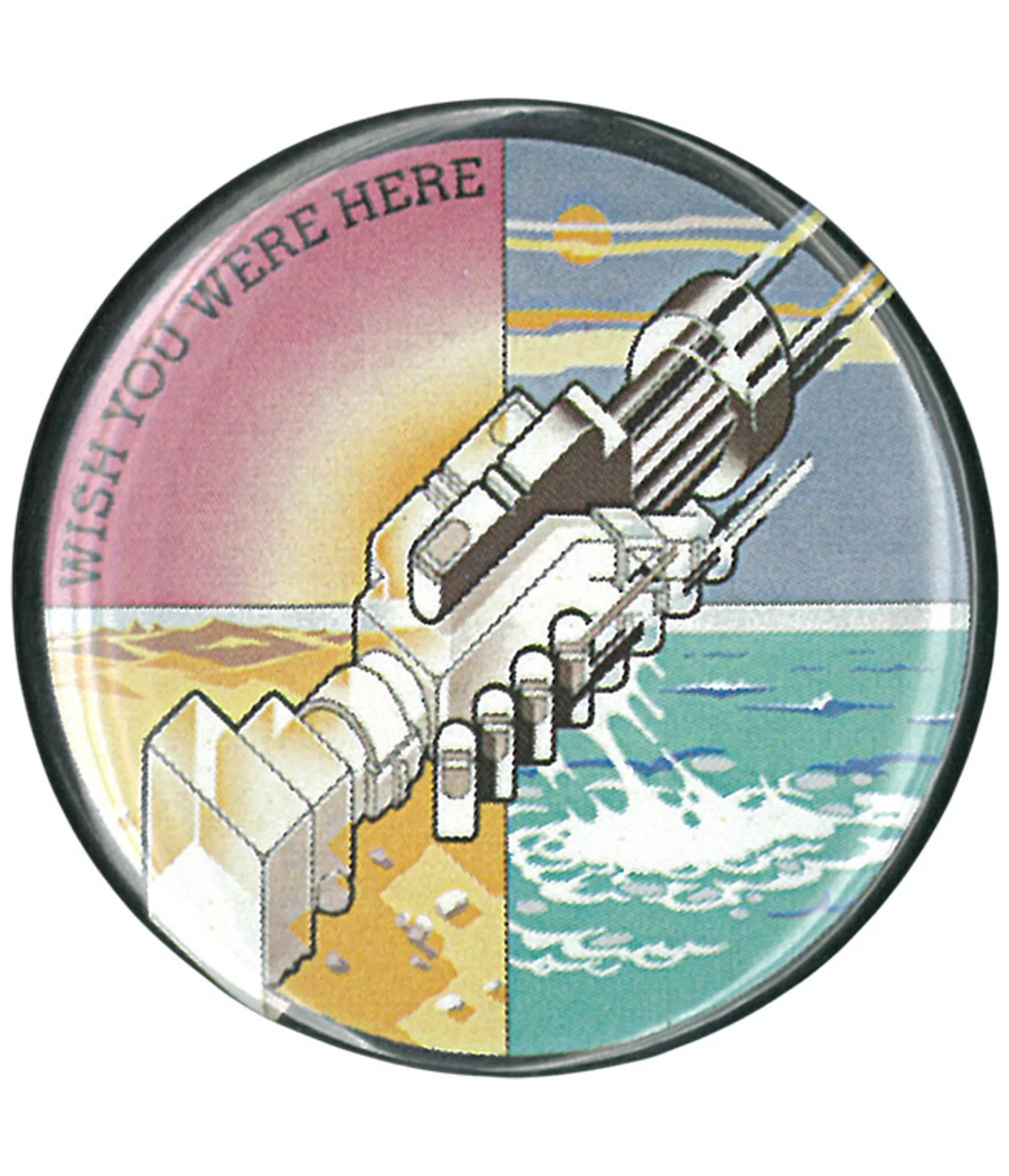 Pins | Pink Floyd<Liquid Blue PF WYWH Pin