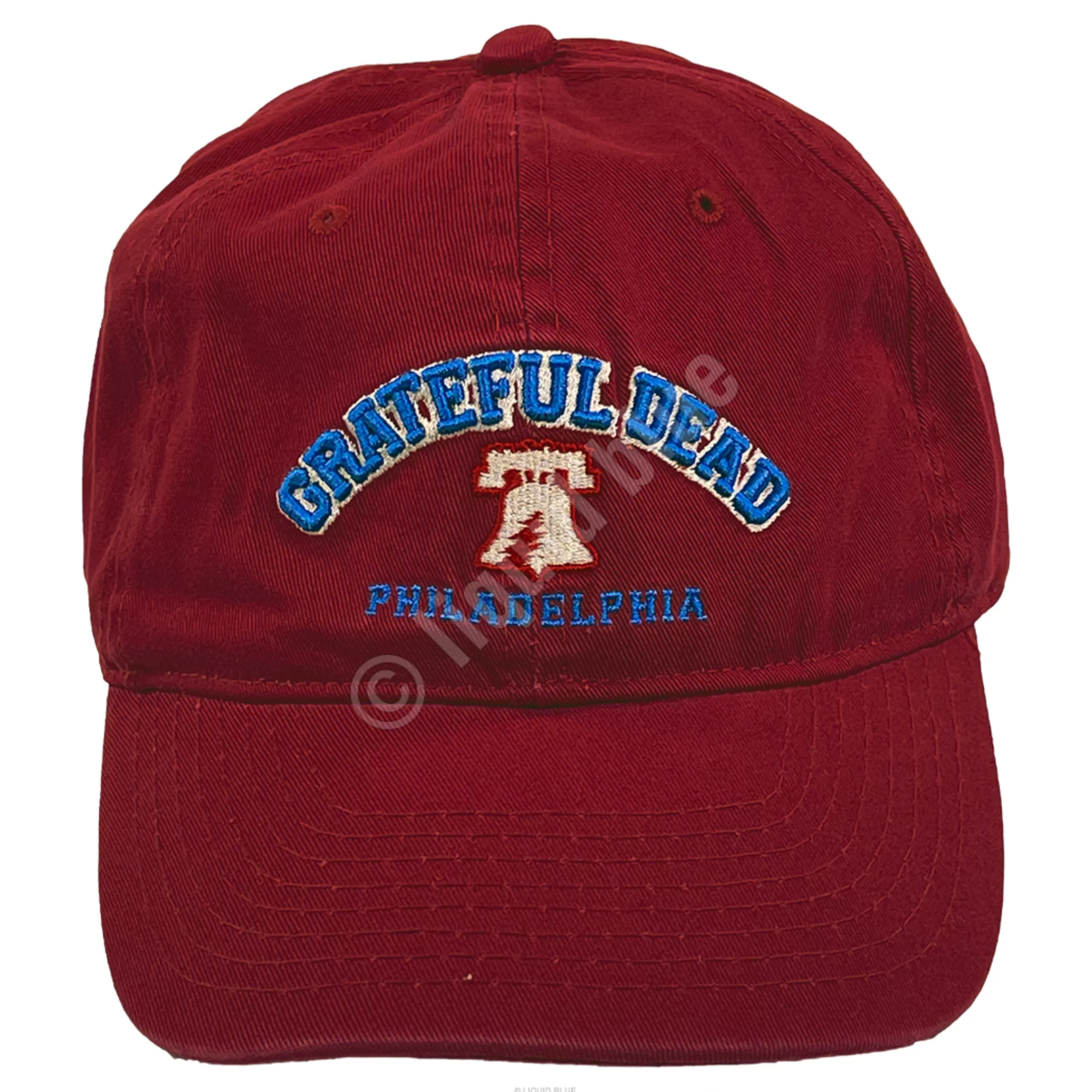 Hats | Grateful Dead<Liquid Blue Philly 94 Red Hat