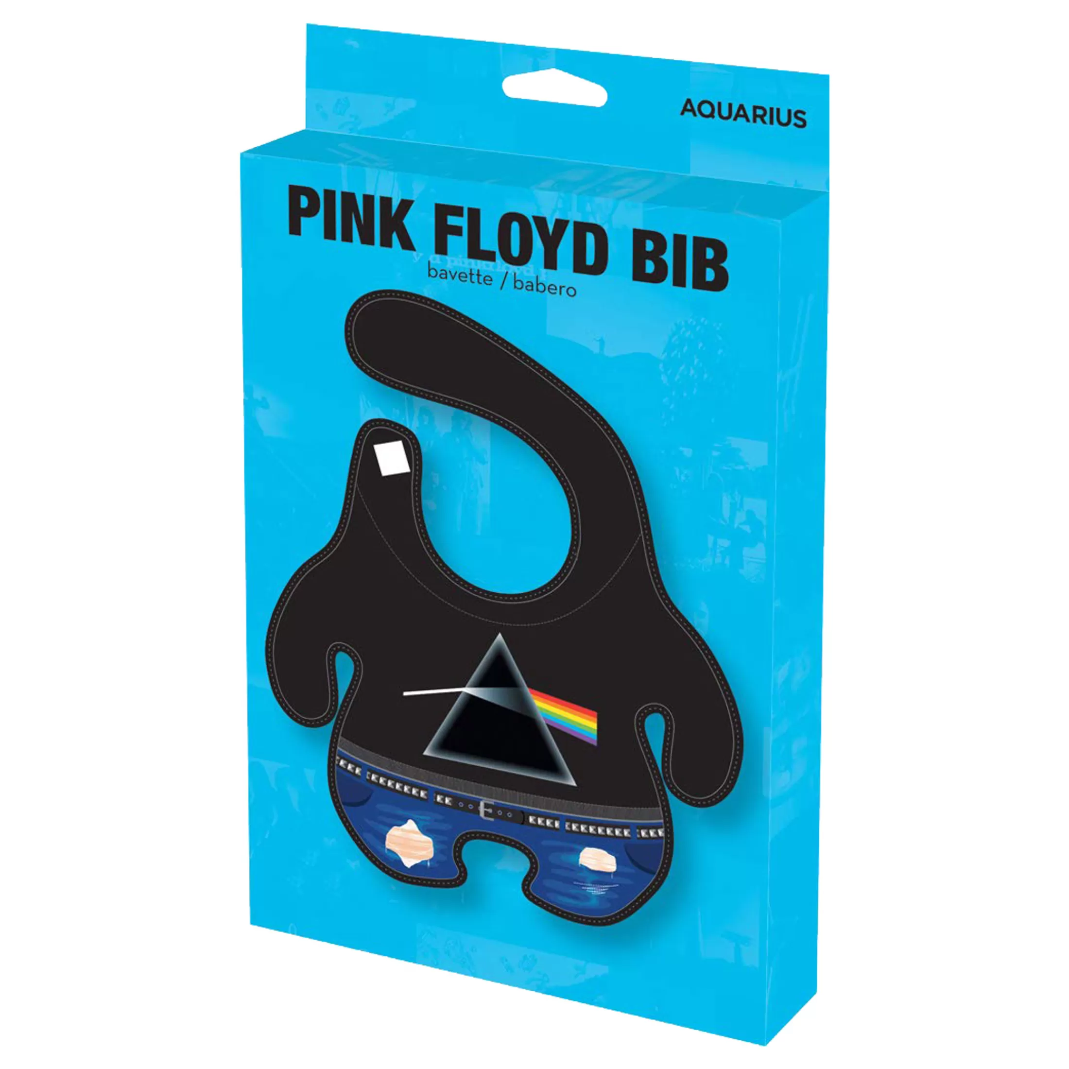 Bibs | Pink Floyd<Liquid Blue Pink Floyd Baby Bib