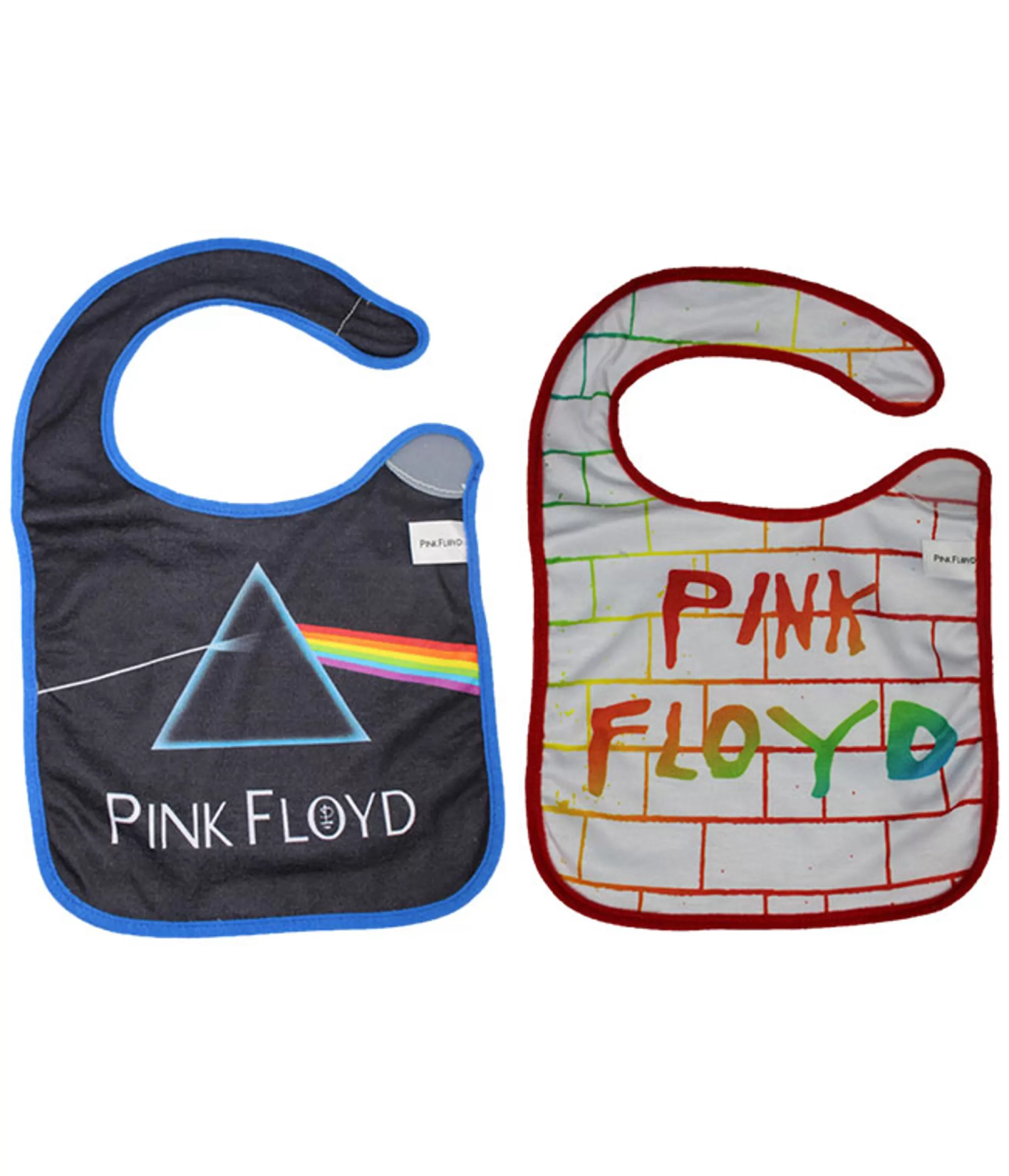 Bibs | Pink Floyd<Liquid Blue Pink Floyd Baby Bibs 2 Pack