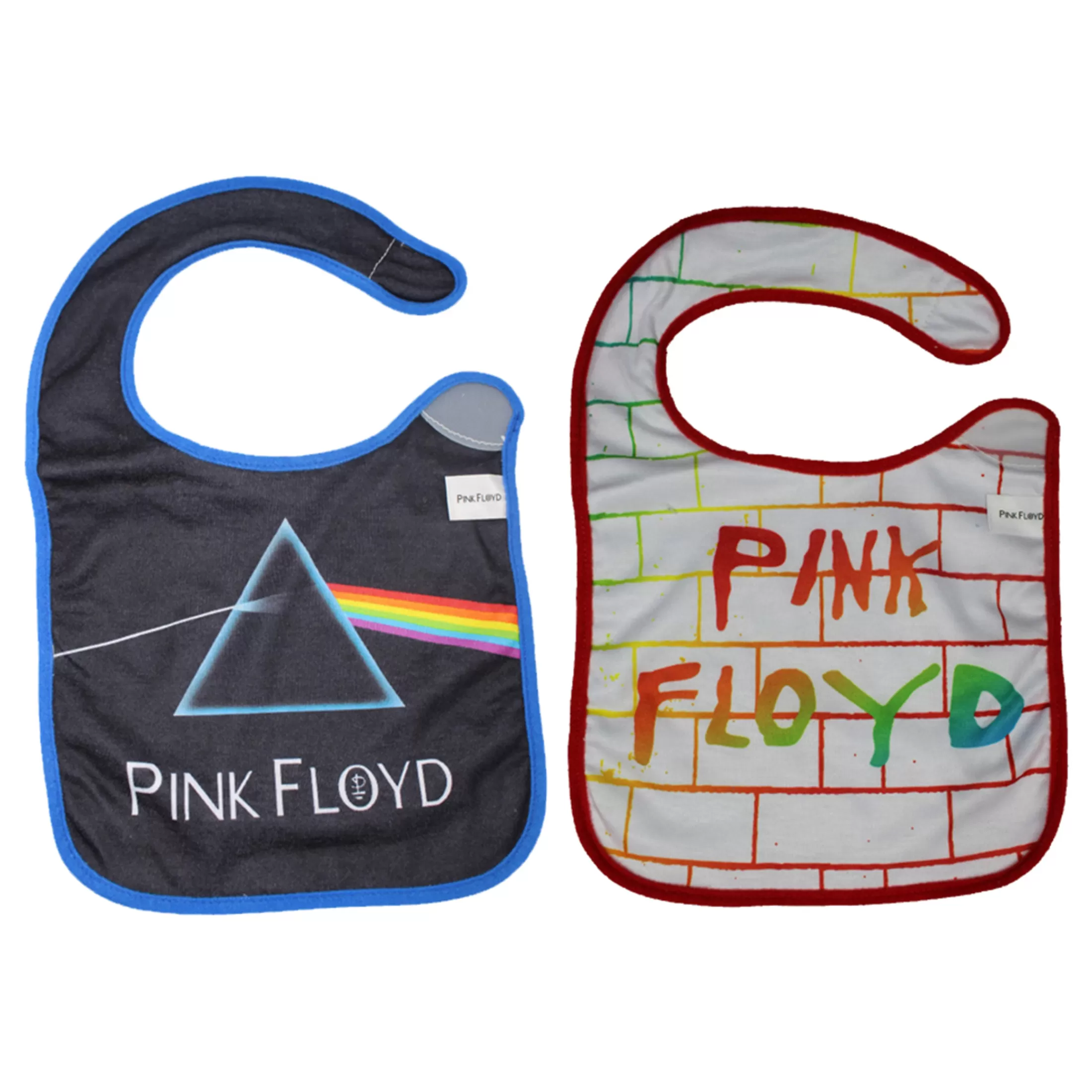 Bibs | Pink Floyd<Liquid Blue Pink Floyd Baby Bibs 2 Pack