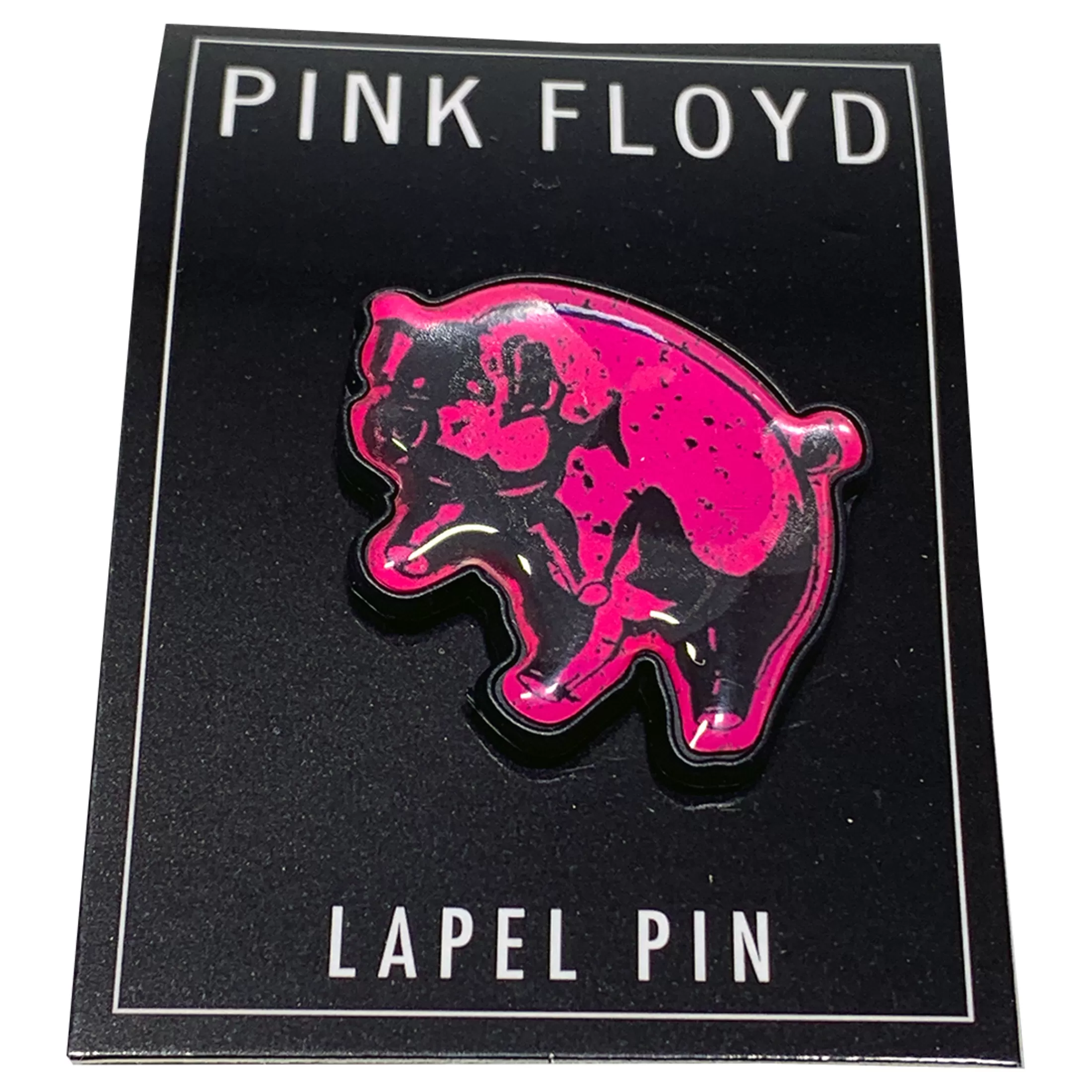 Pins | Pink Floyd<Liquid Blue Pink Floyd Pig Lapel Pin