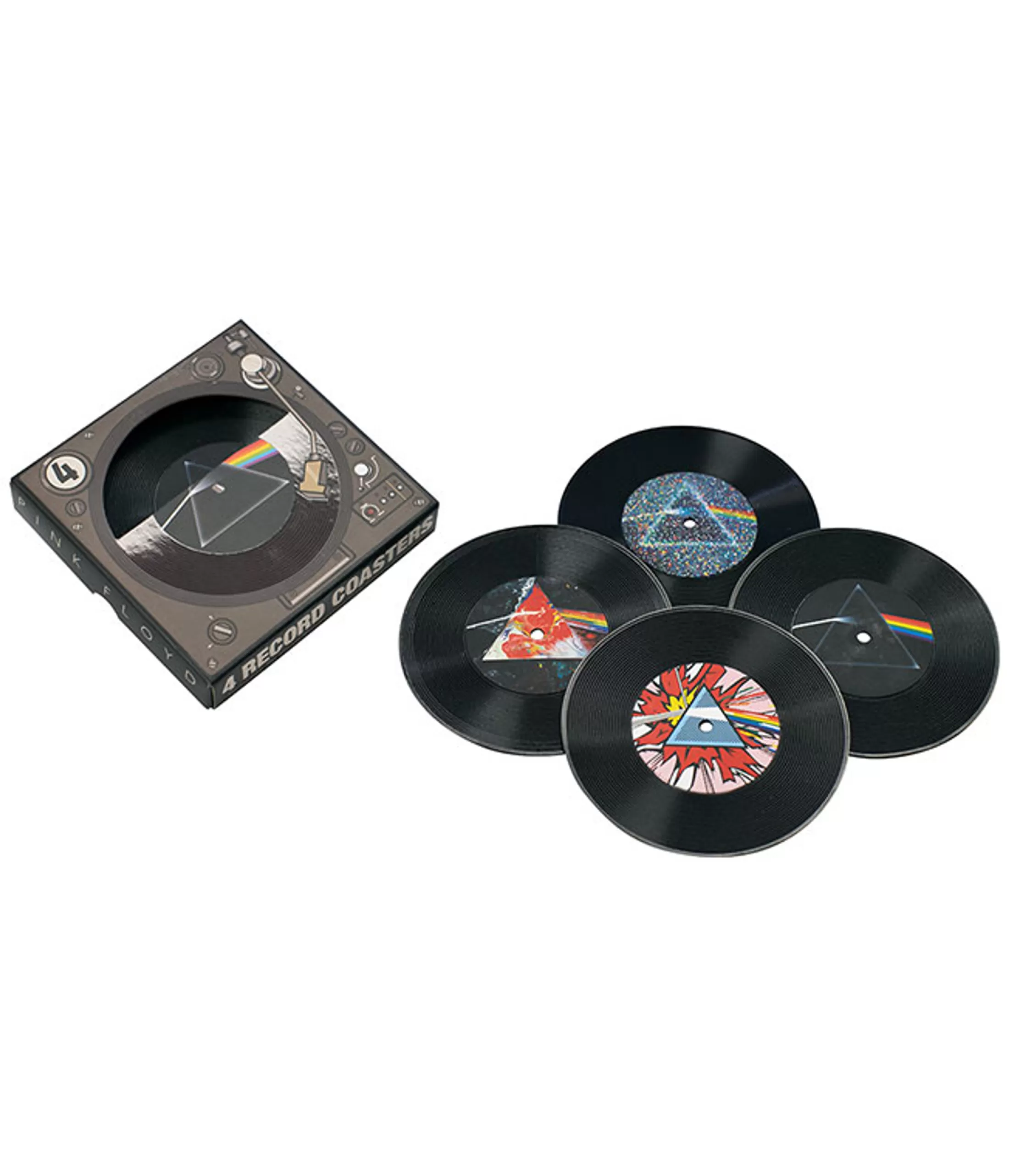 Pink Floyd<Liquid Blue Pink Floyd Records Coaster Set