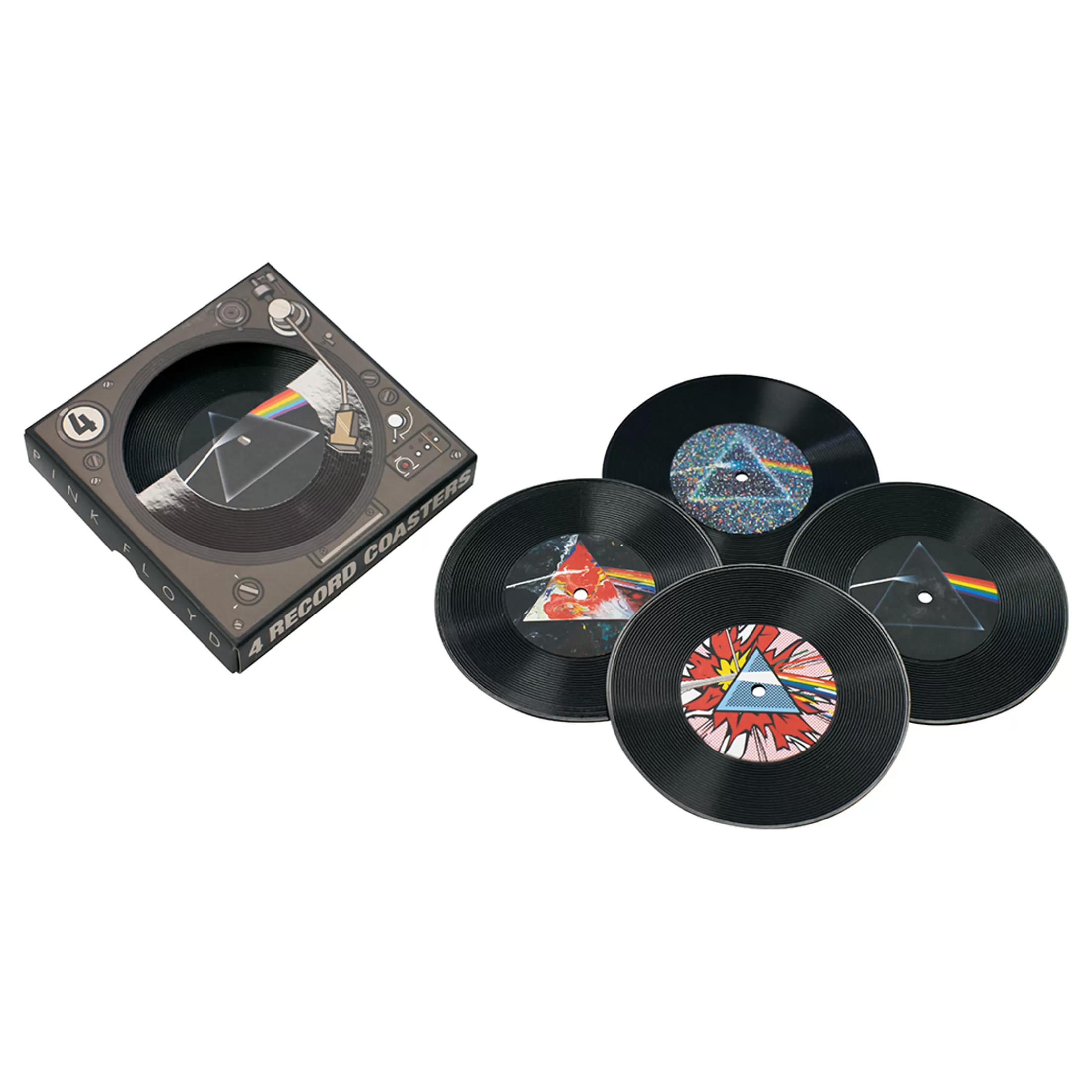 Pink Floyd<Liquid Blue Pink Floyd Records Coaster Set