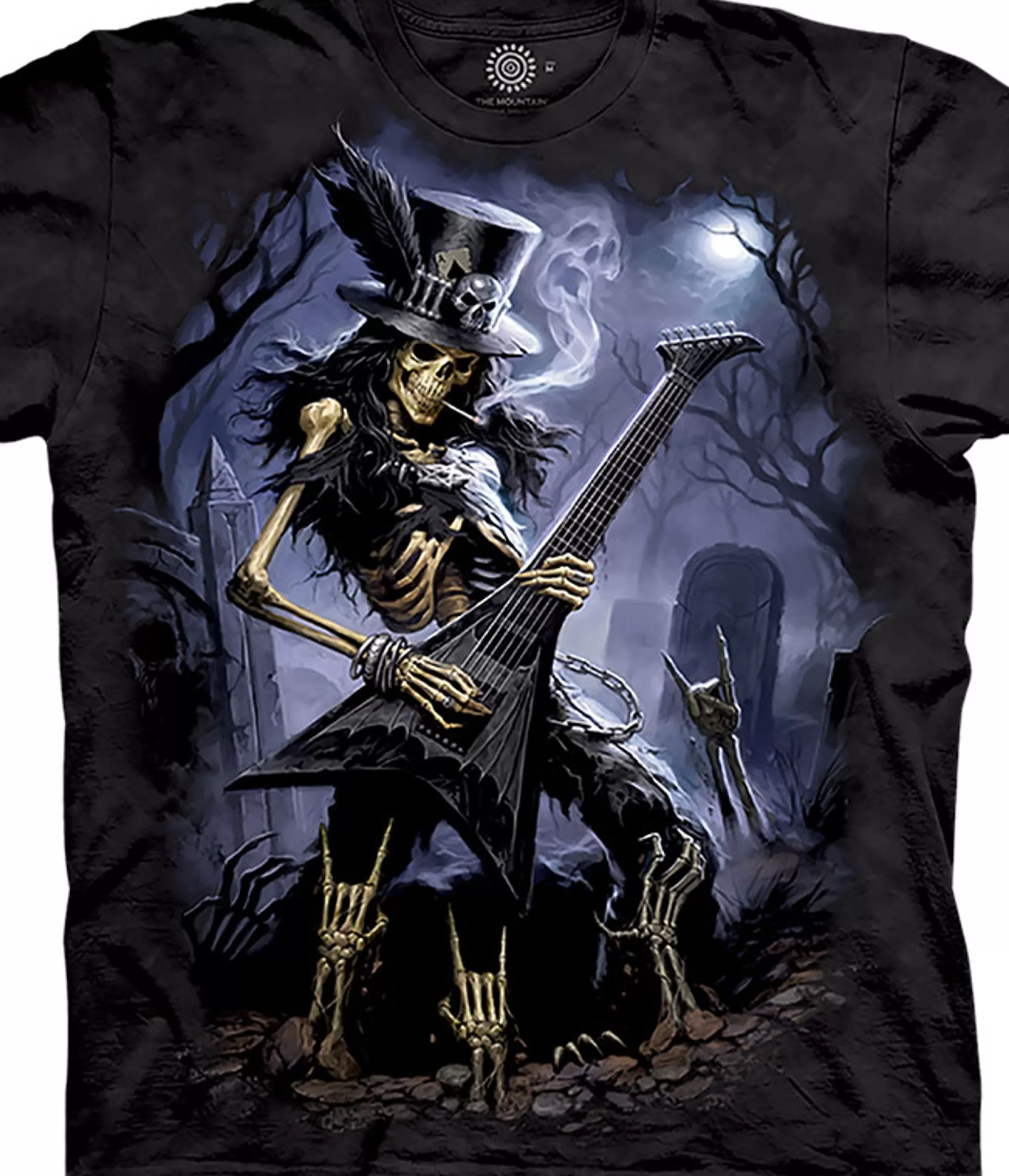 T-Shirt | Dark Fantasy<Liquid Blue Play Dead Classic Cotton T-Shirt