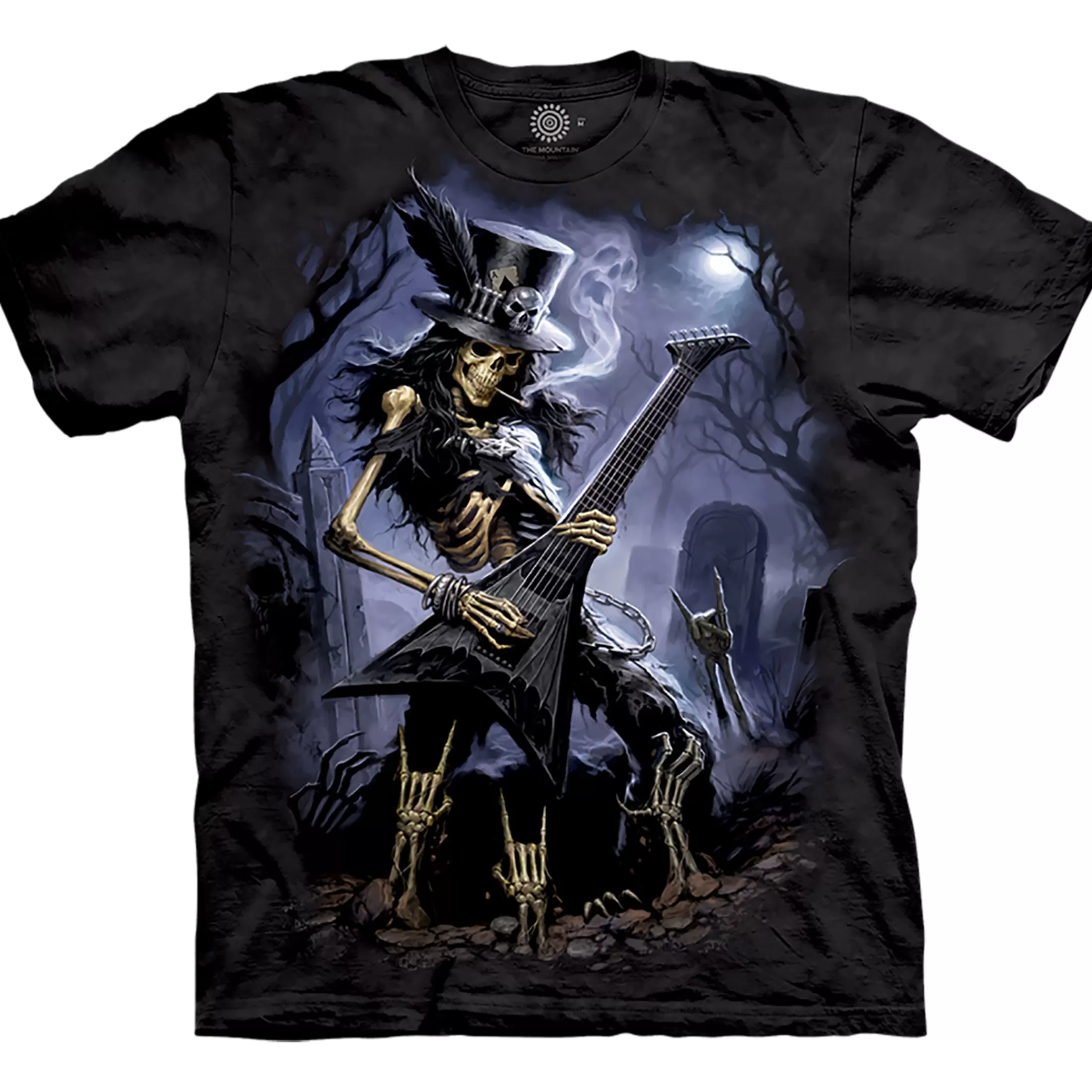 T-Shirt | Dark Fantasy<Liquid Blue Play Dead Classic Cotton T-Shirt