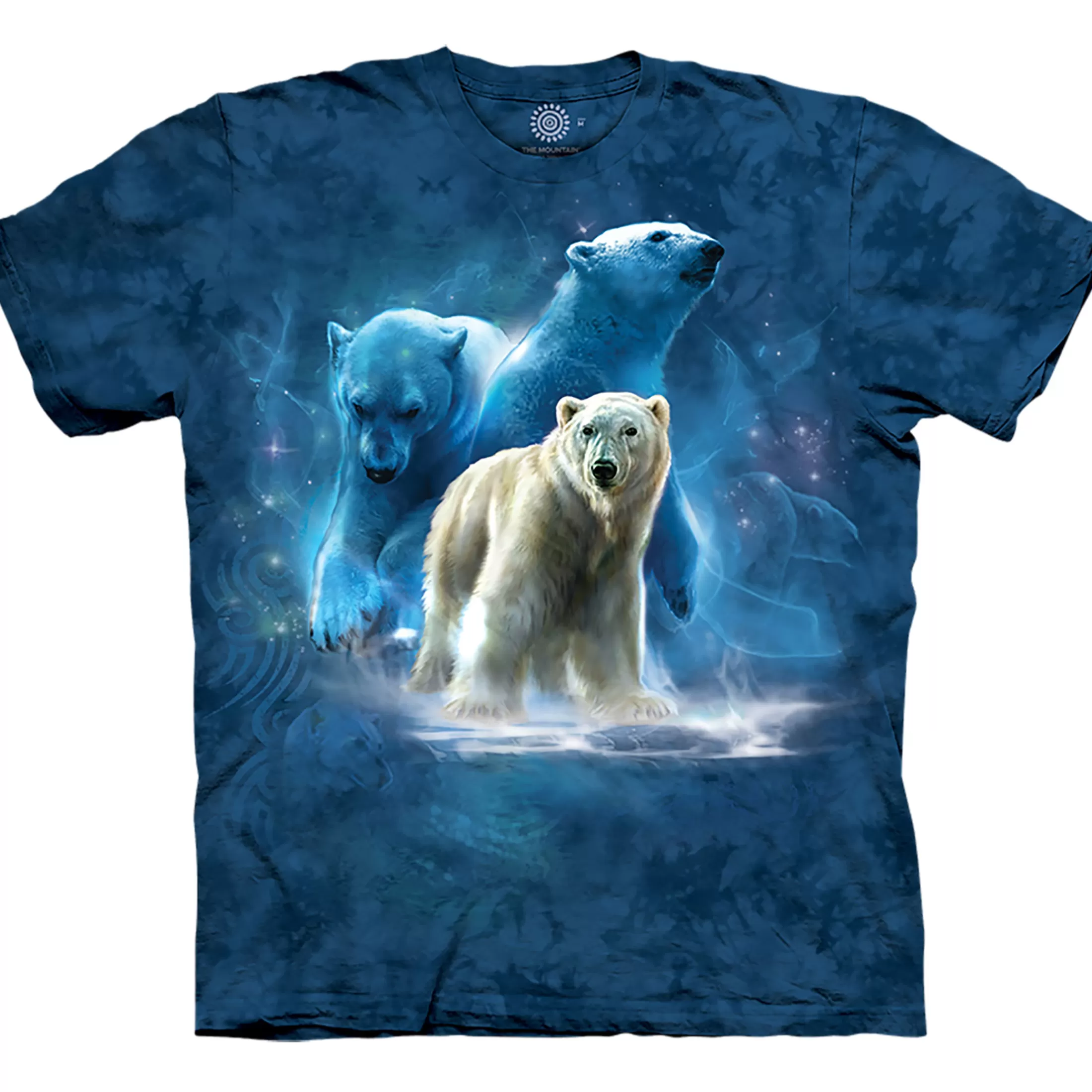 T-Shirt | Wild Animals<Liquid Blue Polar Collage Classic Cotton T-Shirt