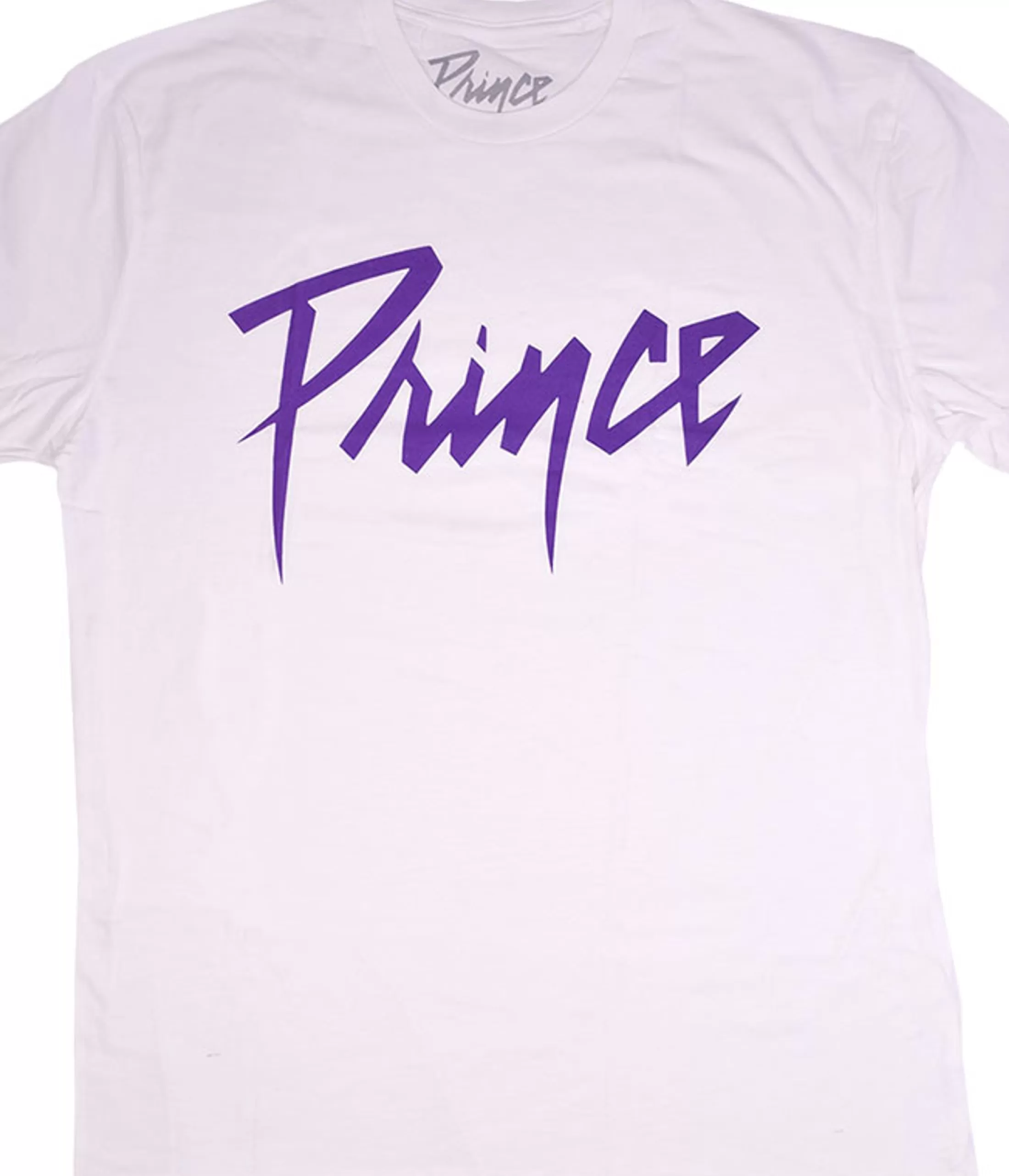 T-Shirt | Prince<Liquid Blue Prince Purple Logo White T-Shirt