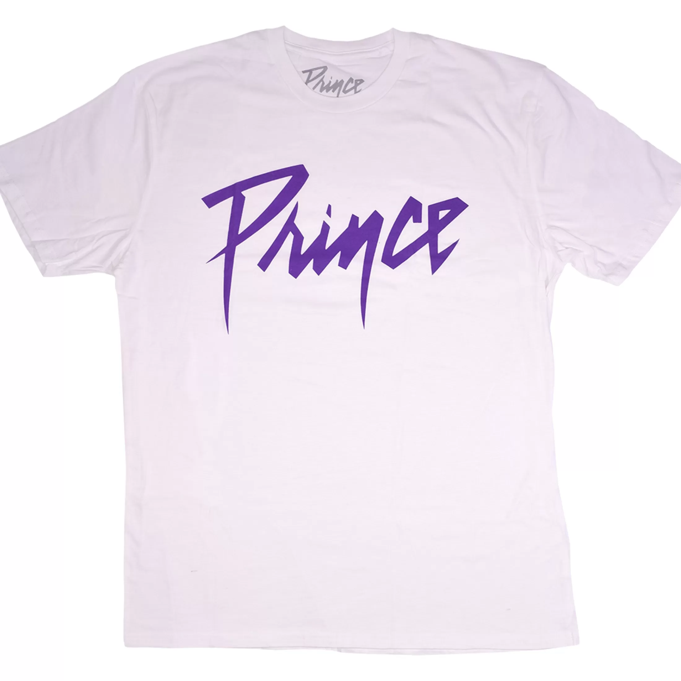 T-Shirt | Prince<Liquid Blue Prince Purple Logo White T-Shirt