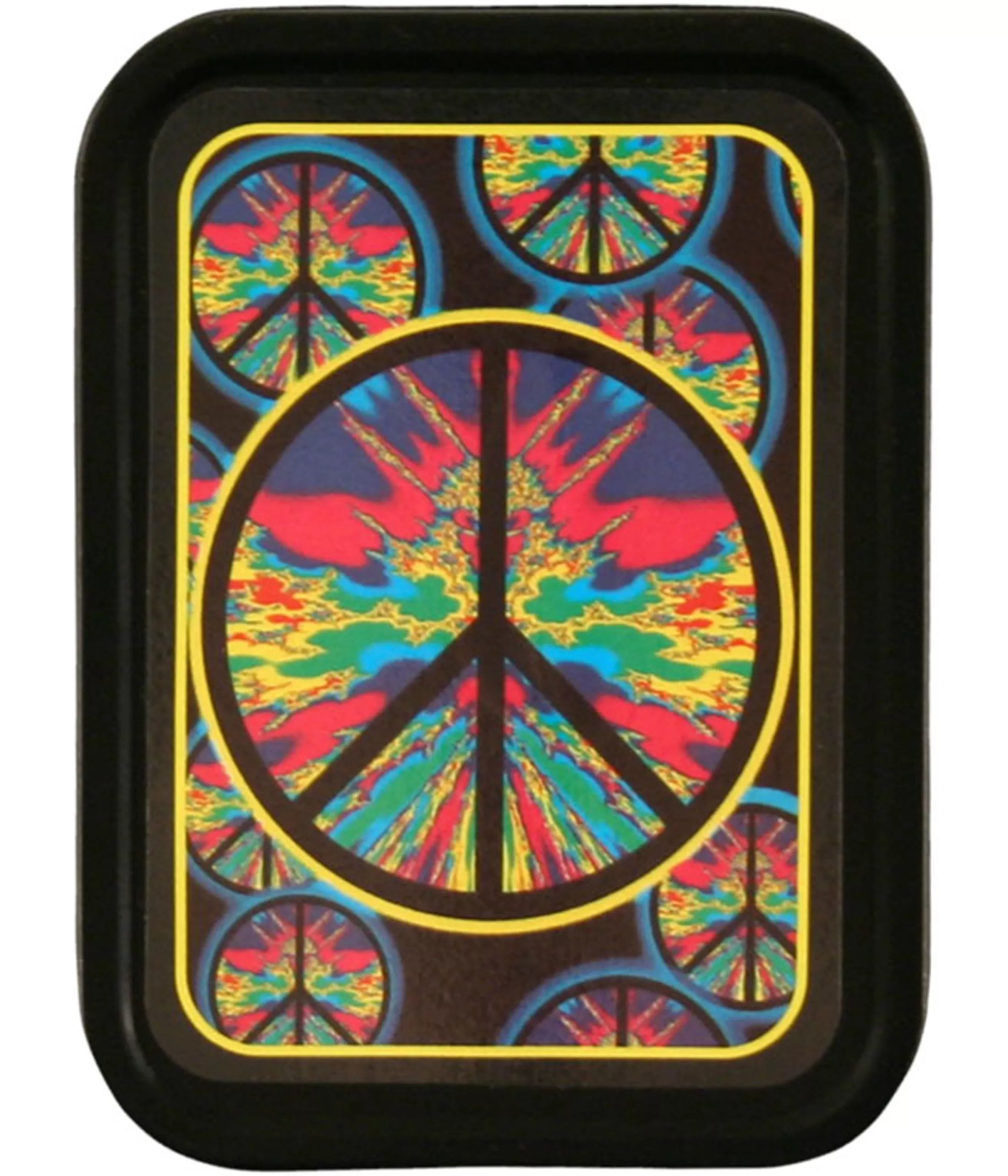 Light Fantasy<Liquid Blue Psychedelic Peace Stash Tin