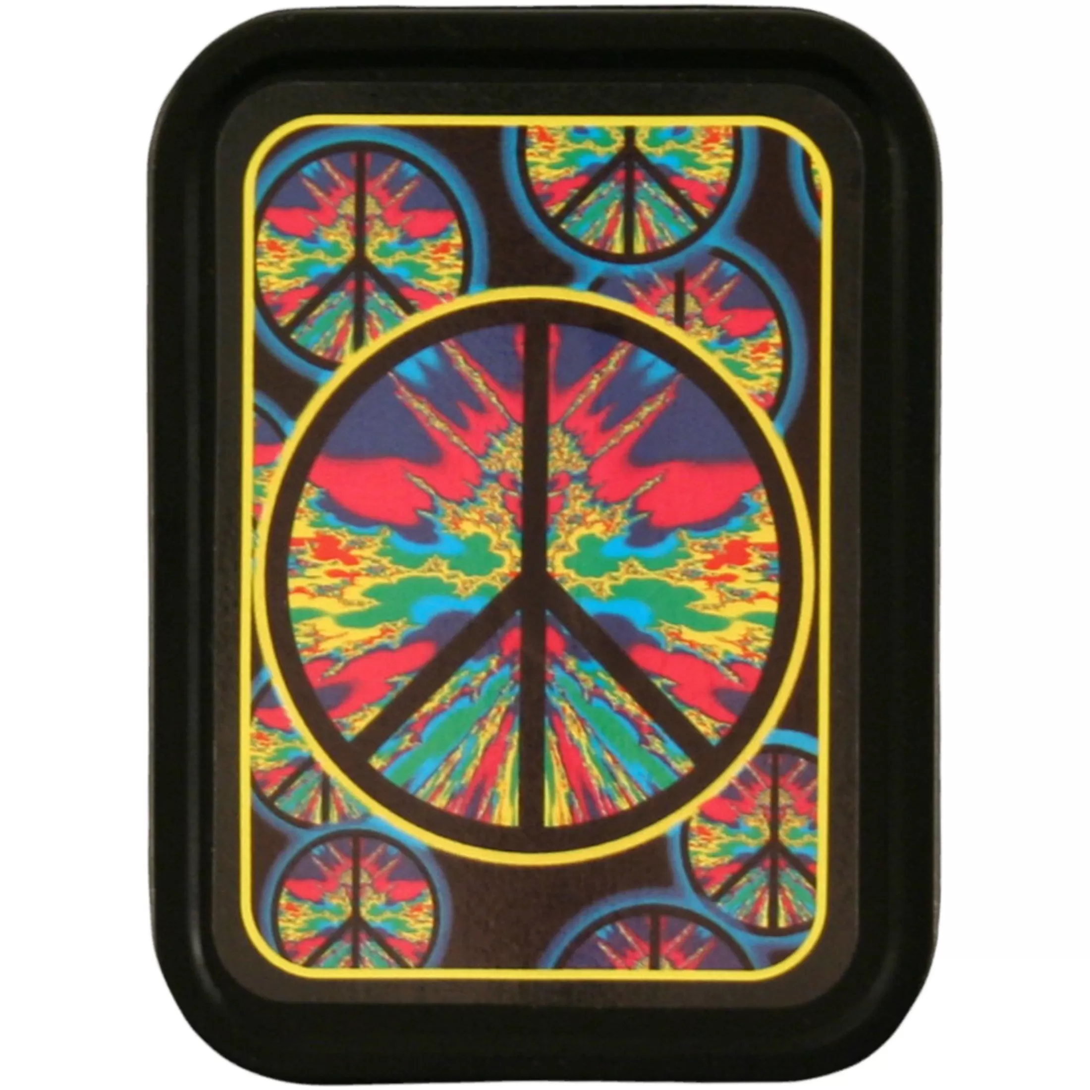 Light Fantasy<Liquid Blue Psychedelic Peace Stash Tin