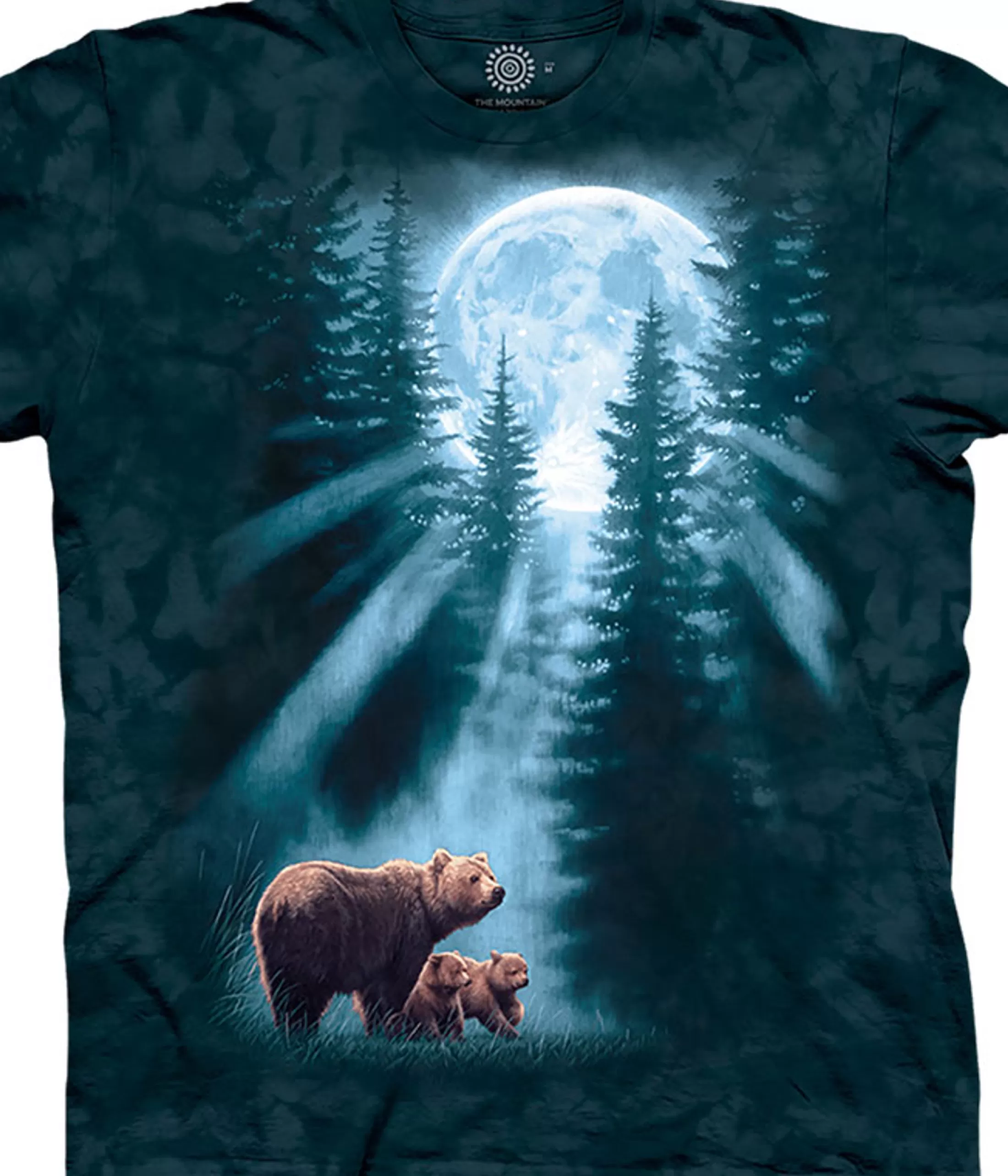 T-Shirt | North American Animals<Liquid Blue Pure Feeling Classic Cotton T-Shirt