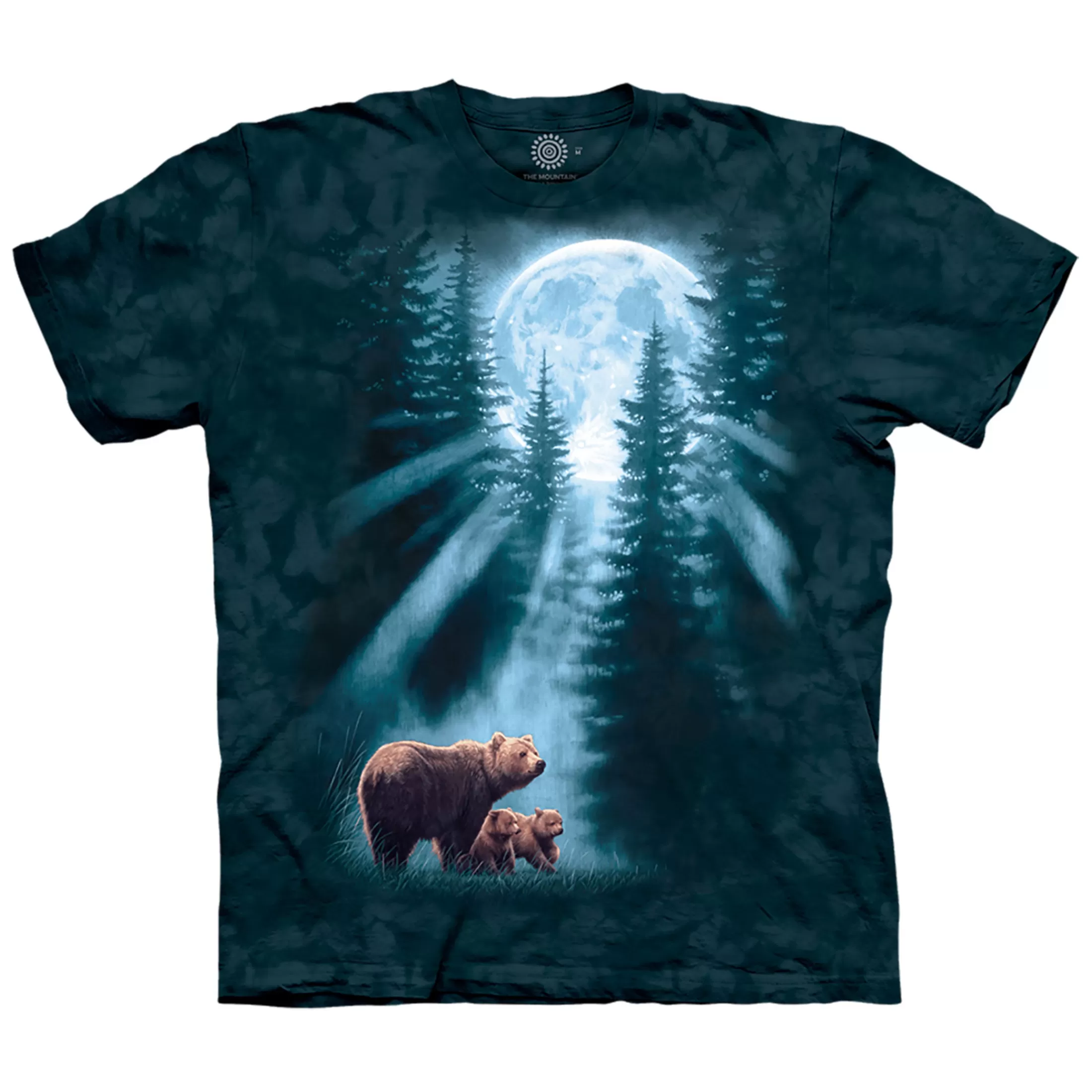 T-Shirt | North American Animals<Liquid Blue Pure Feeling Classic Cotton T-Shirt