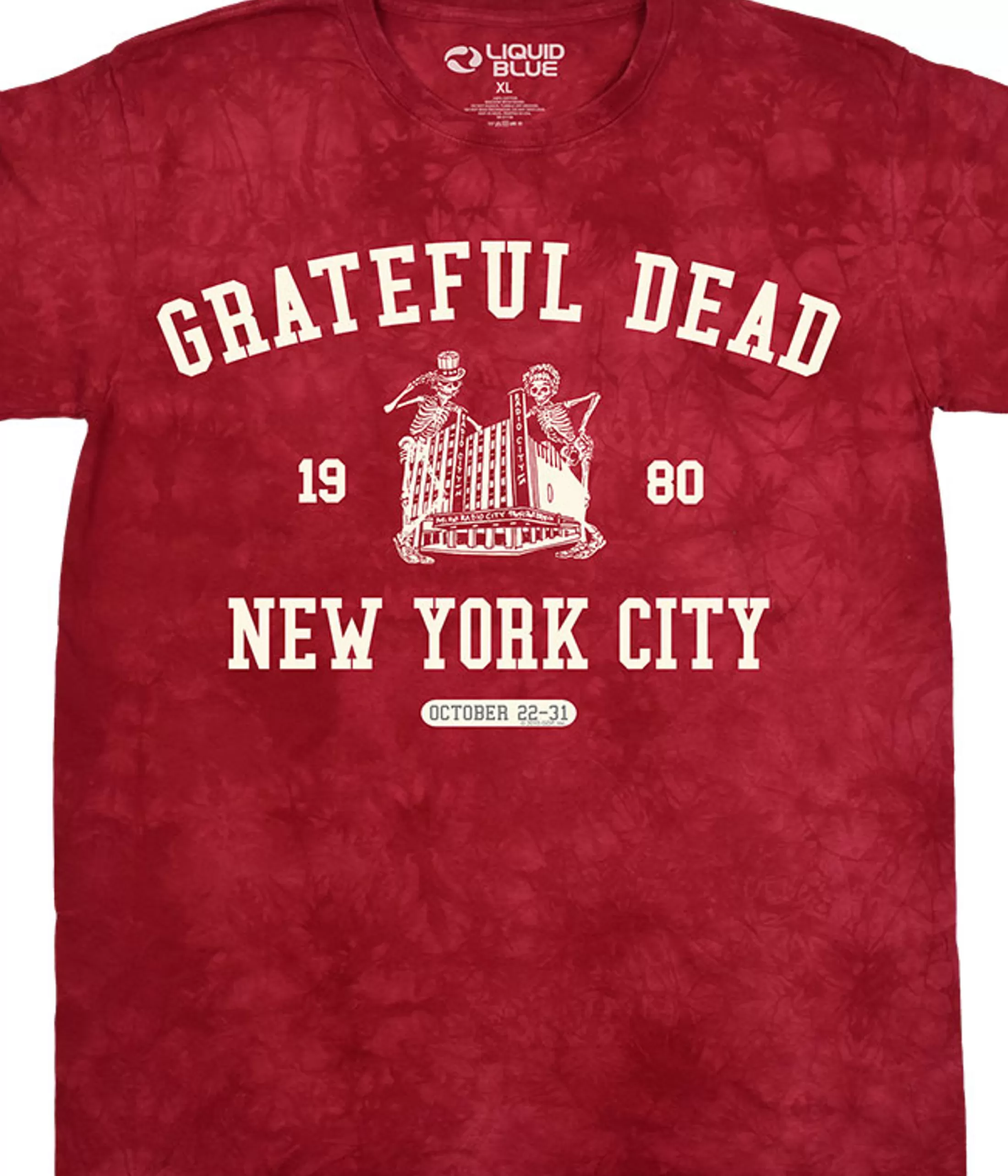 T-Shirt | Grateful Dead<Liquid Blue Radio City 80 T-Shirt