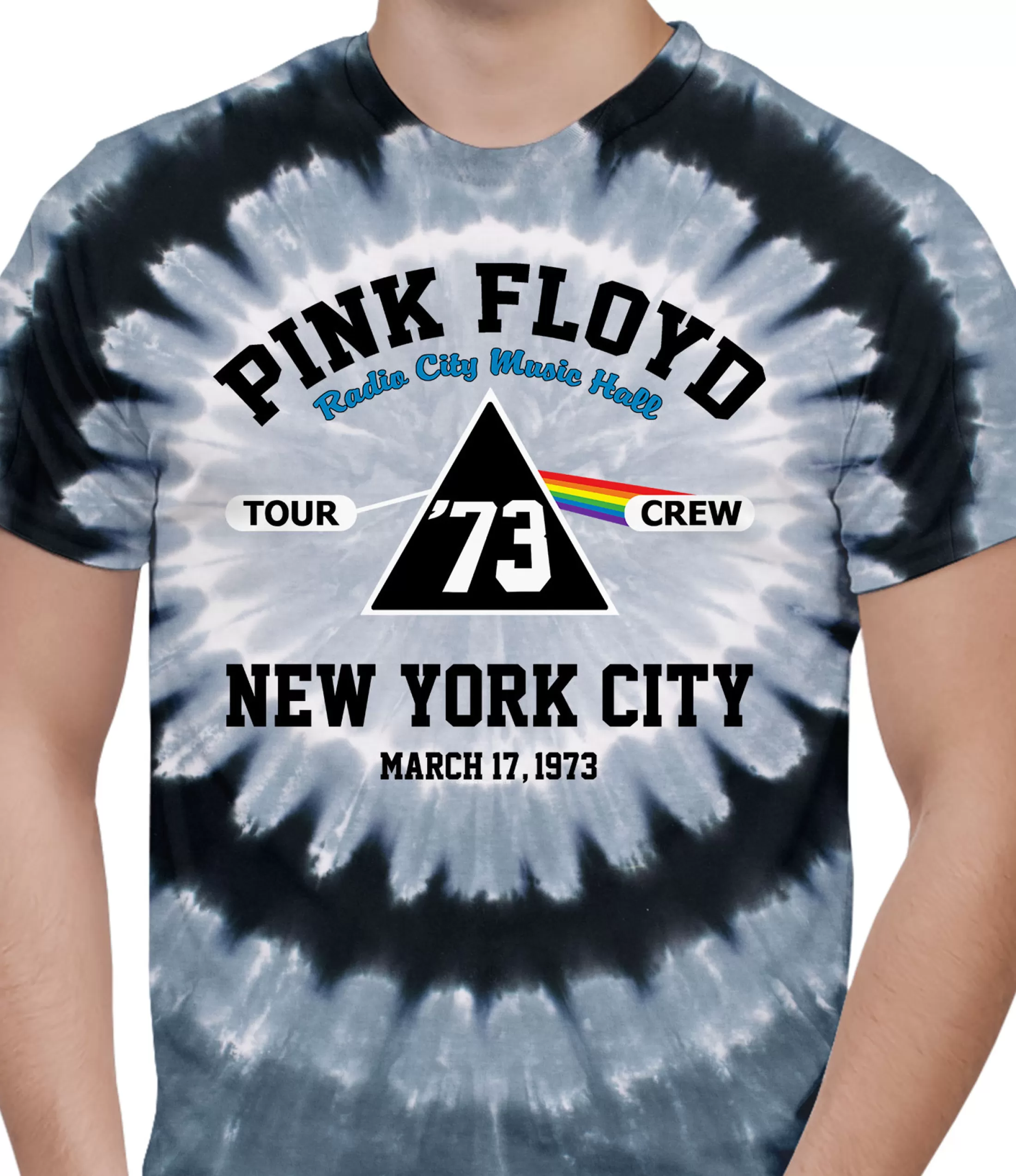 T-Shirt | Pink Floyd<Liquid Blue Radio City Crew T-Shirt