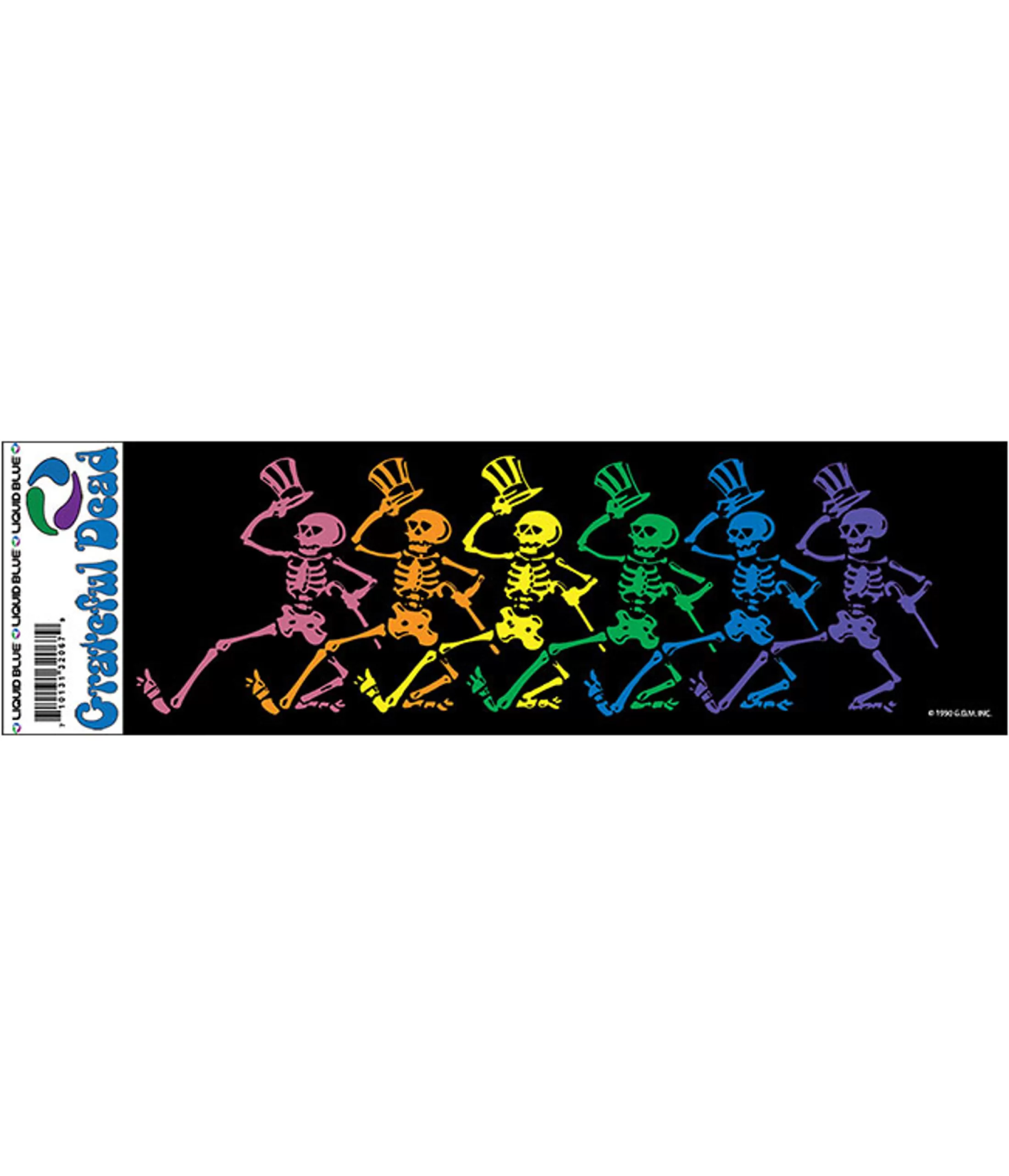 Grateful Dead | Classic<Liquid Blue Rainbow Dancers Mini Sticker (FREE GIFT)